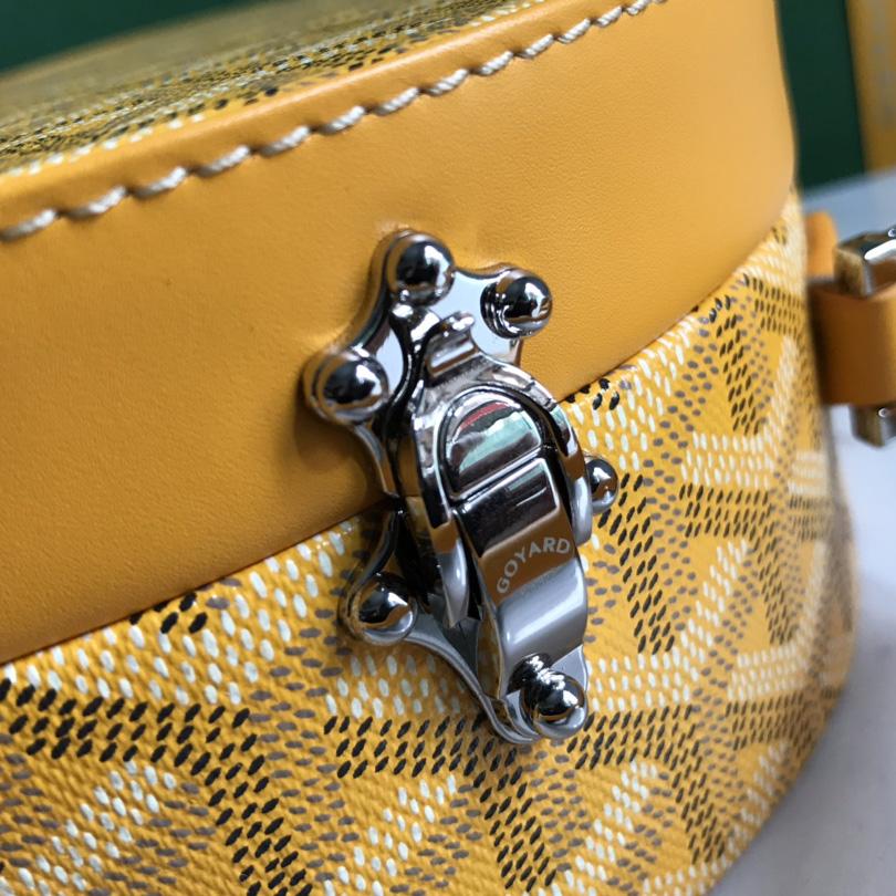 Goyard The Alto Hatbox Trunk Bag(18-16.5-7cm) - FashionPlug