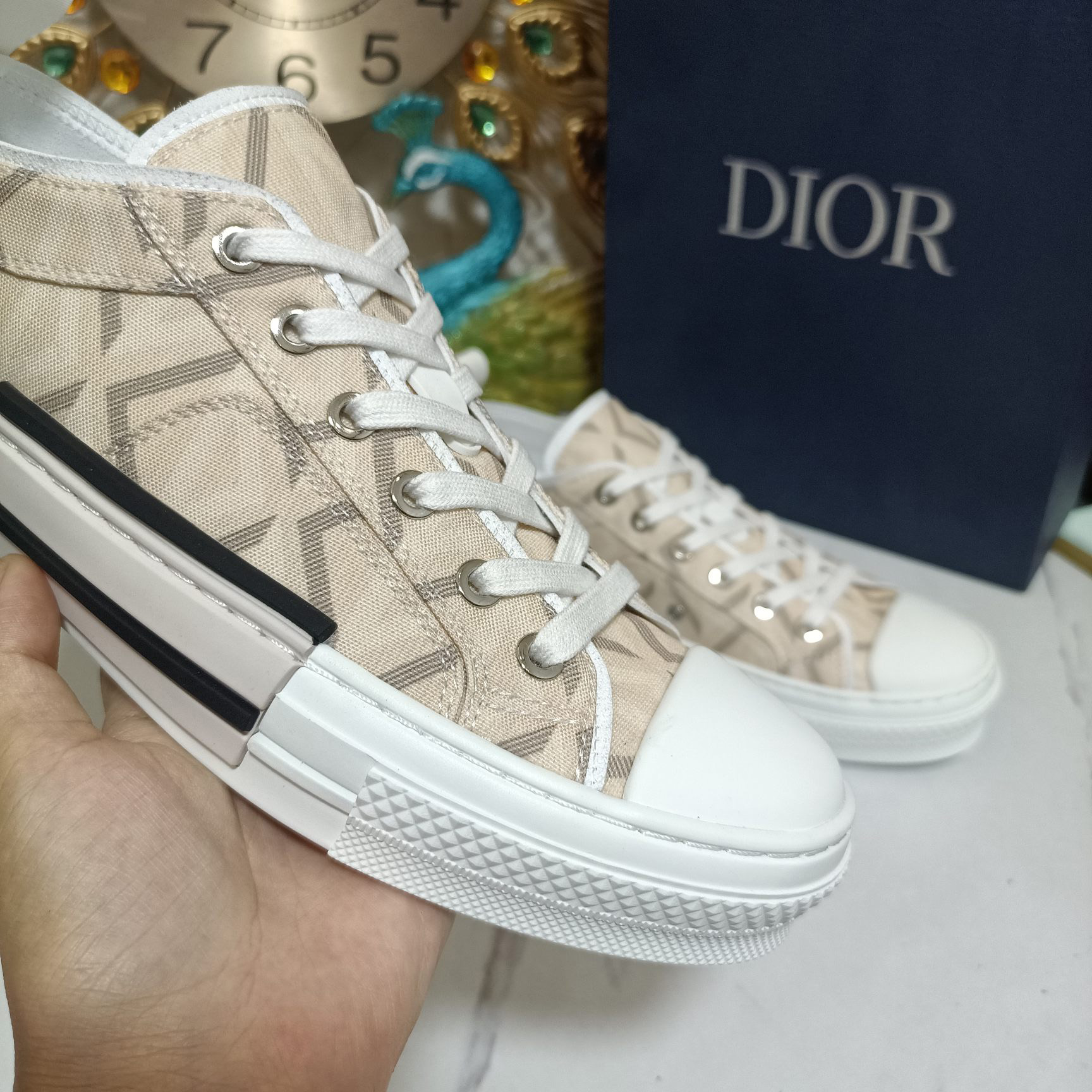 Dior B23 Low-Top Sneaker - FashionPlug