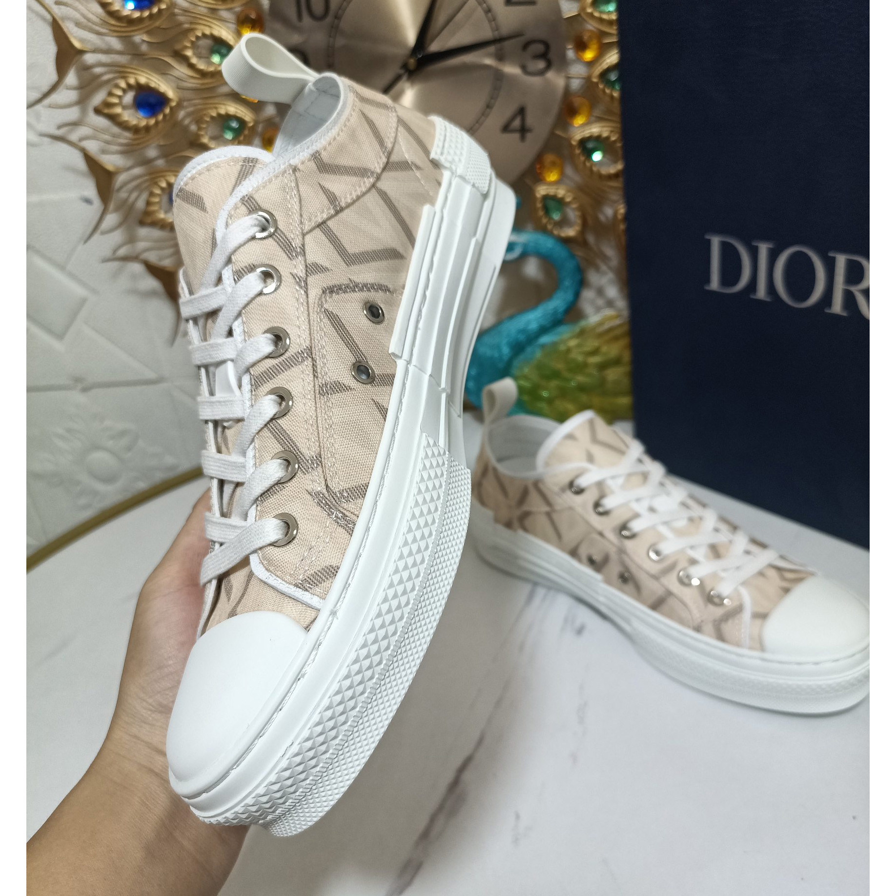 Dior B23 Low-Top Sneaker - FashionPlug