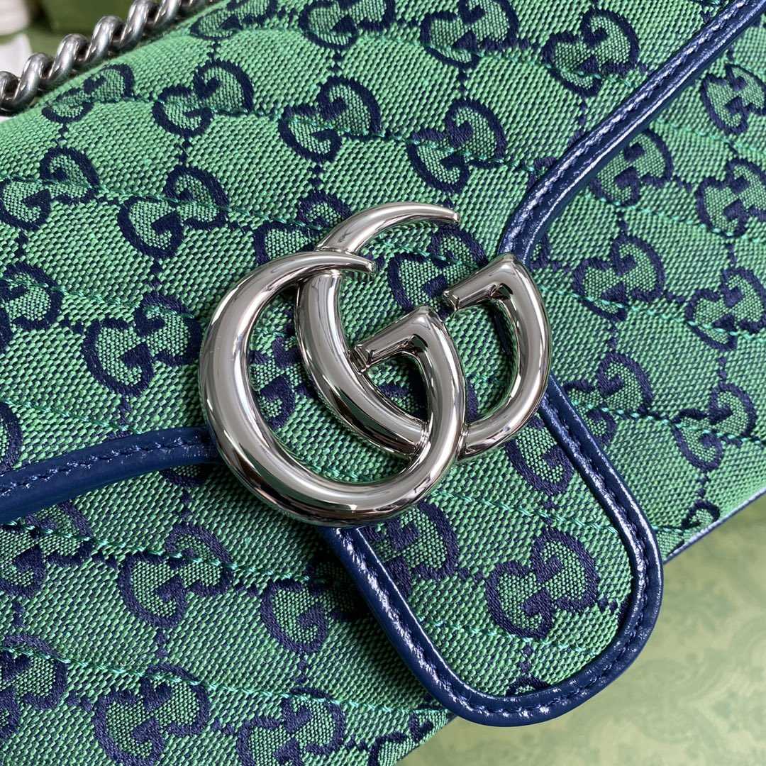 Gucci GG Marmont Mini Shoulder Bag(26-15-7cm) - FashionPlug