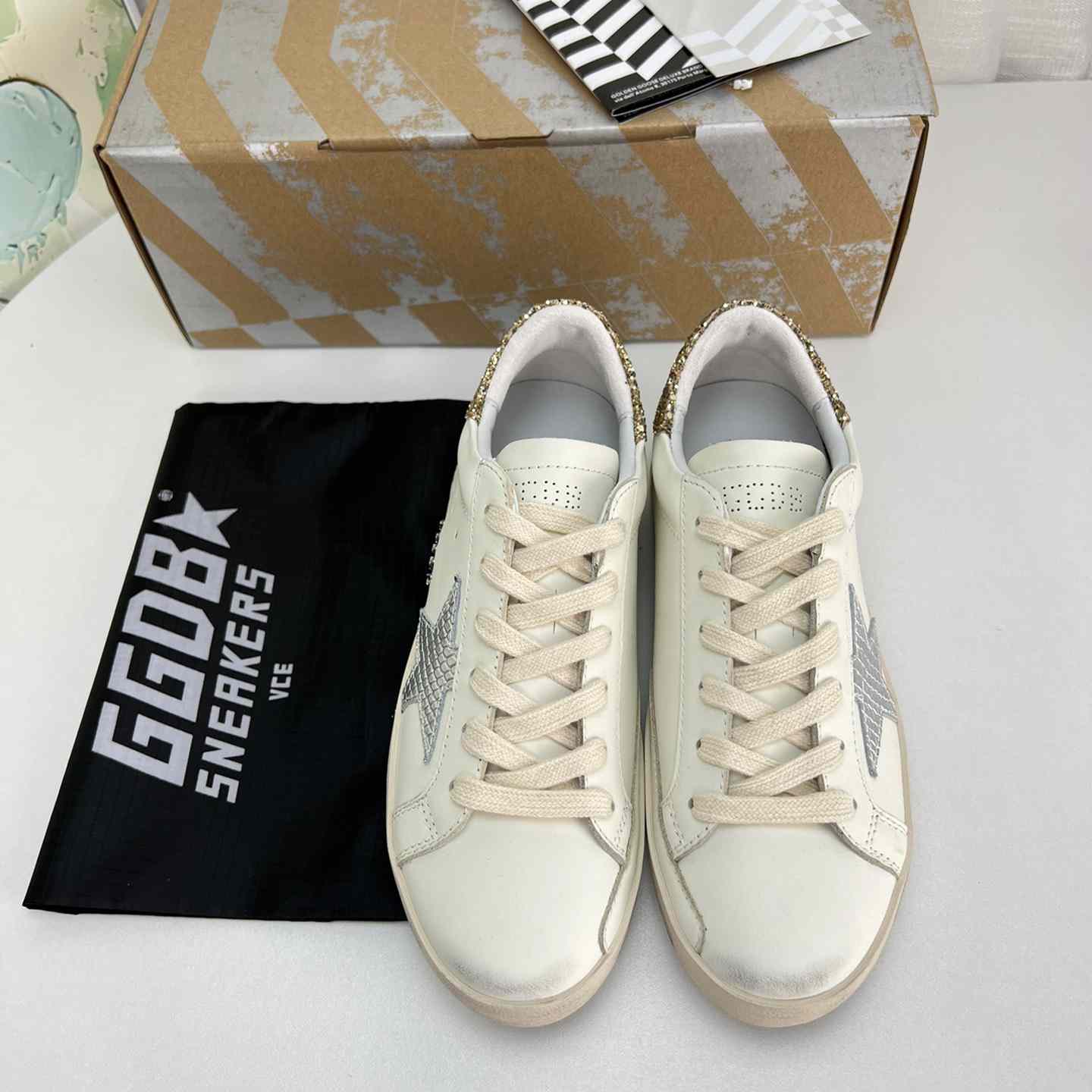 Golden Goose Super-Star Sneakers - FashionPlug