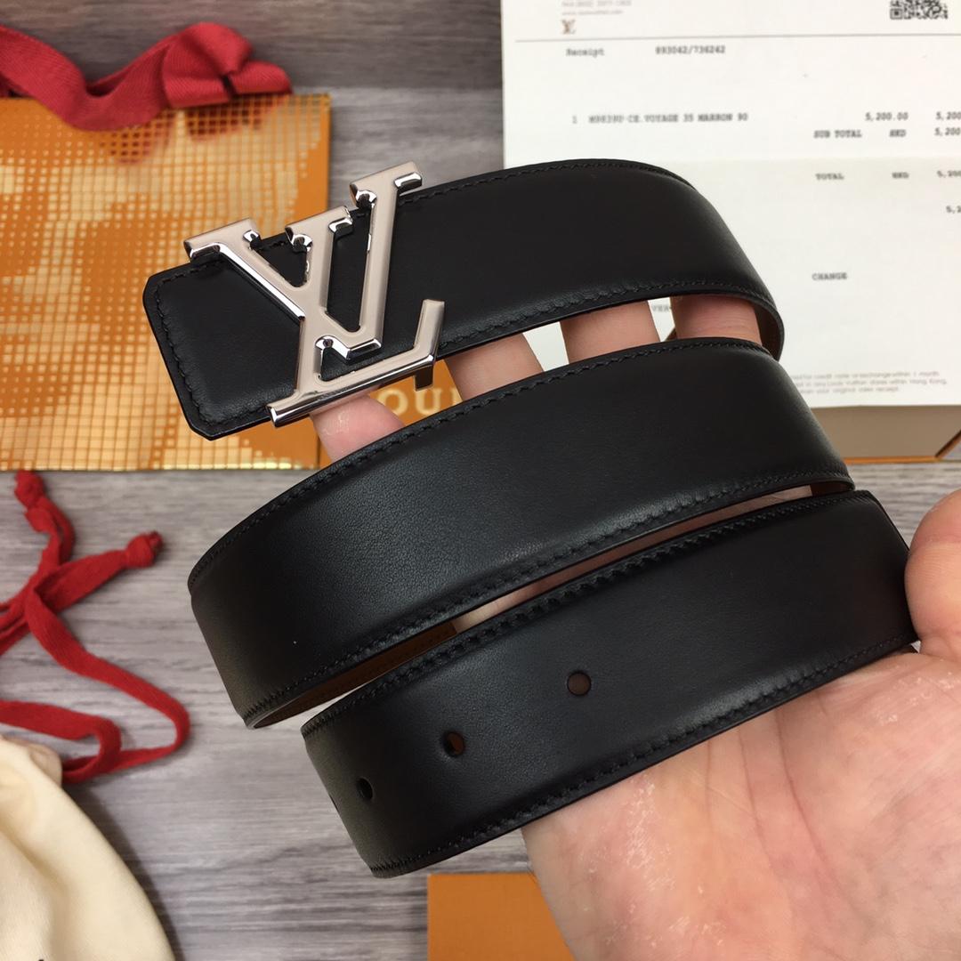 Louis Vuitton  LV Mirror 35MM Reversible Belt - FashionPlug