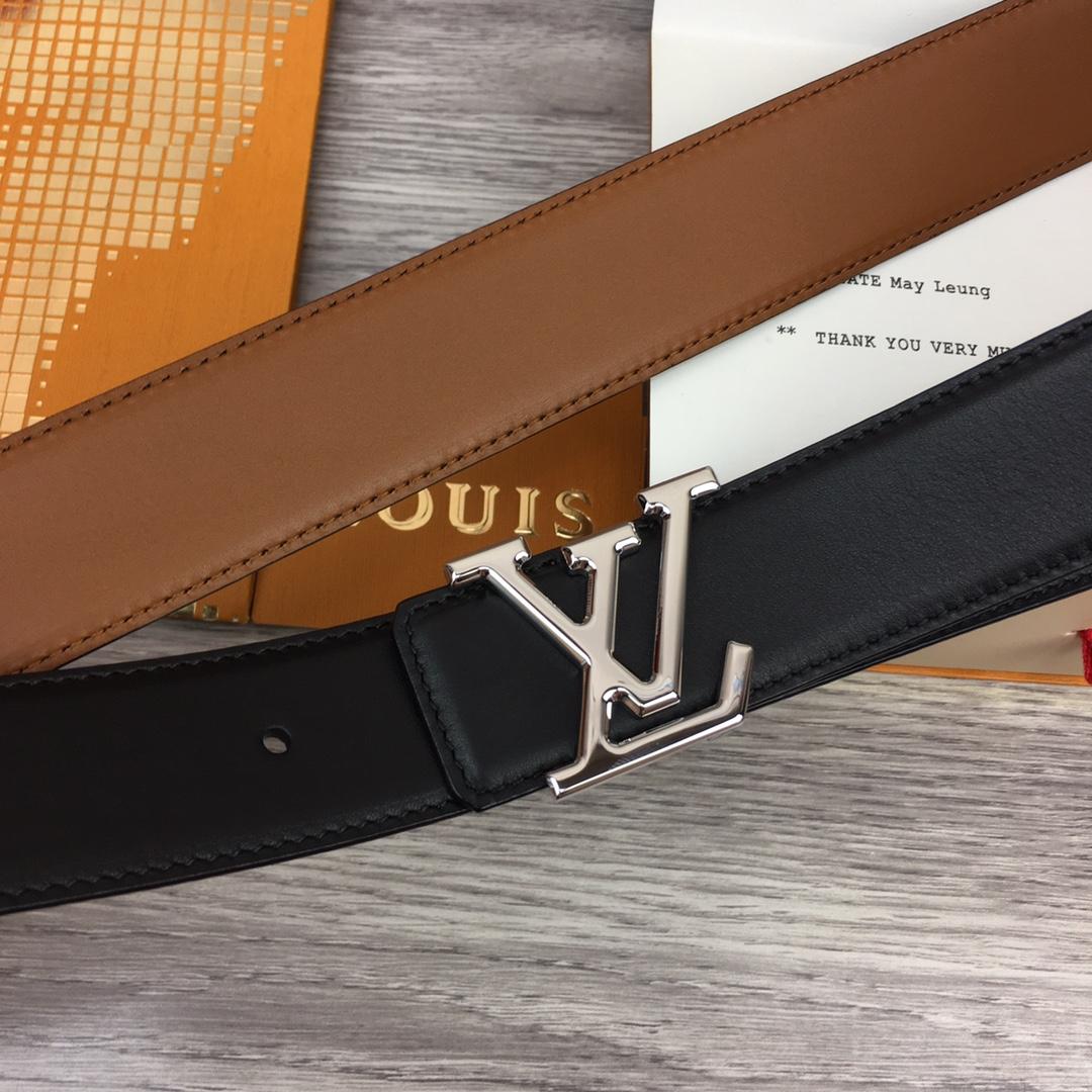 Louis Vuitton  LV Mirror 35MM Reversible Belt - FashionPlug