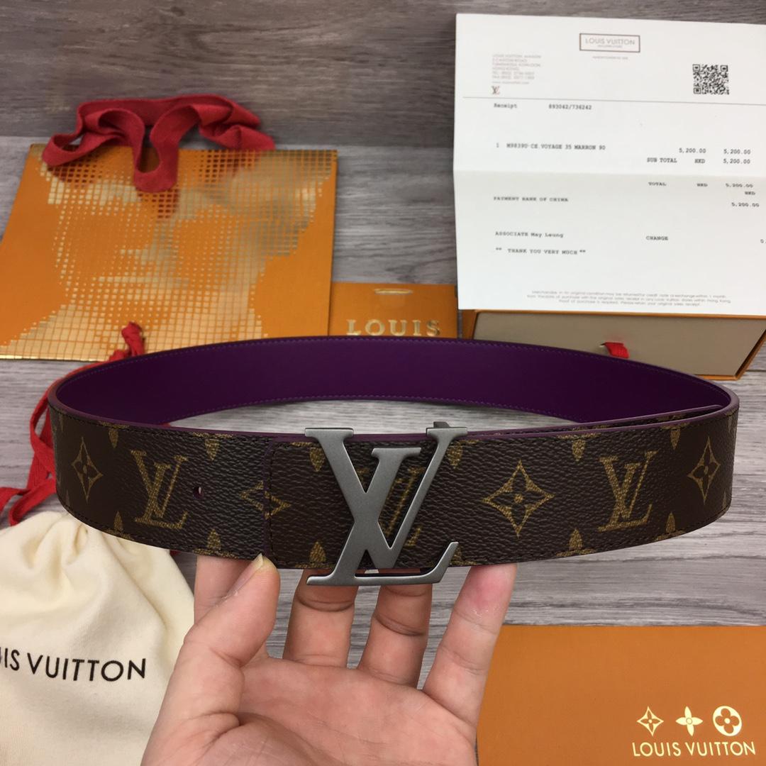 Louis Vuitton LV Initiales 40MM Reversible Belt - FashionPlug