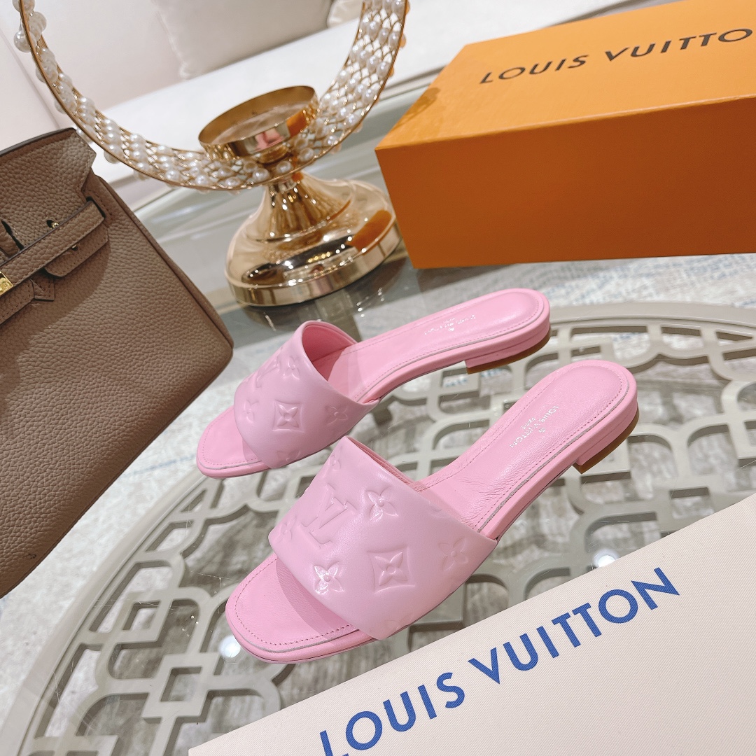 Louis Vuitton Revival Flat Mule     1AAEP0 - FashionPlug