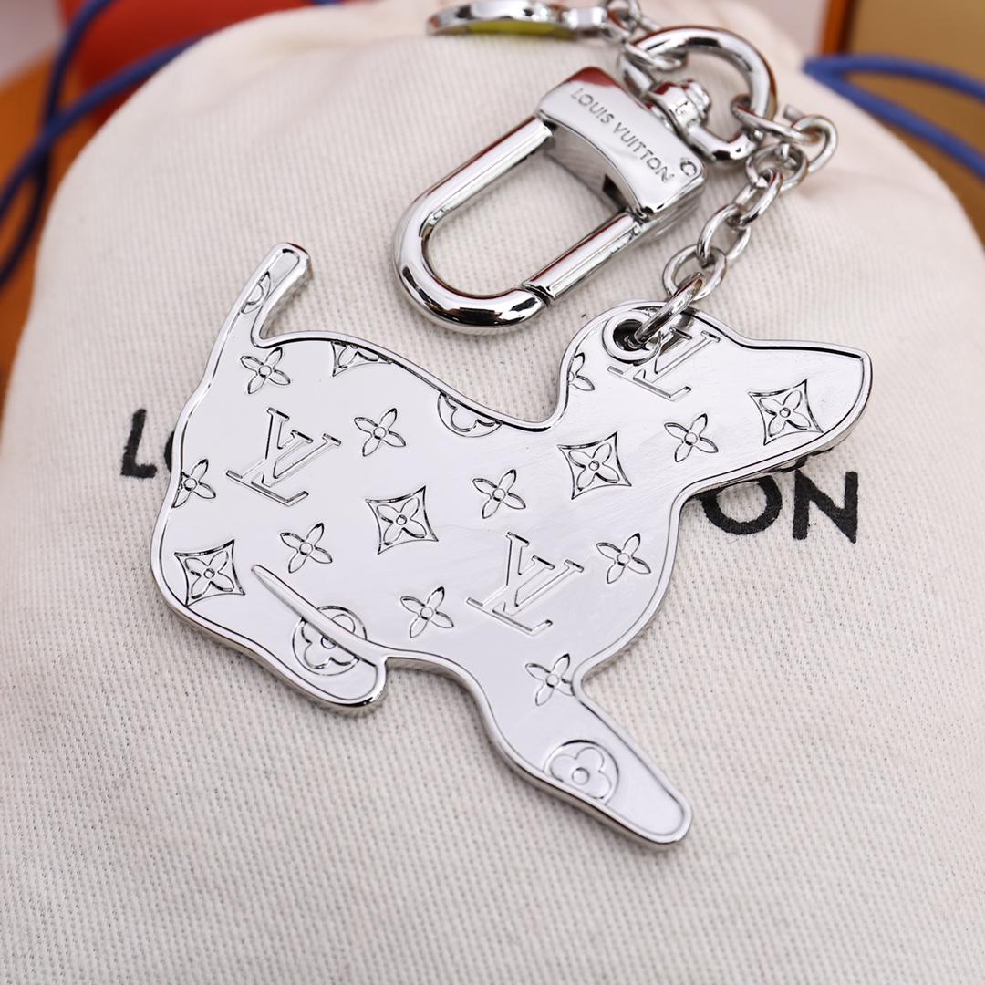 Louis Vuitton LV Dog Key Holder & Bag Charm     M00747 - FashionPlug