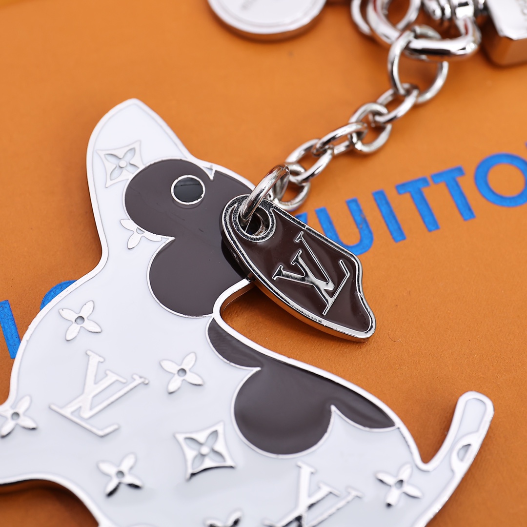 Louis Vuitton LV Dog Key Holder & Bag Charm     M00747 - FashionPlug