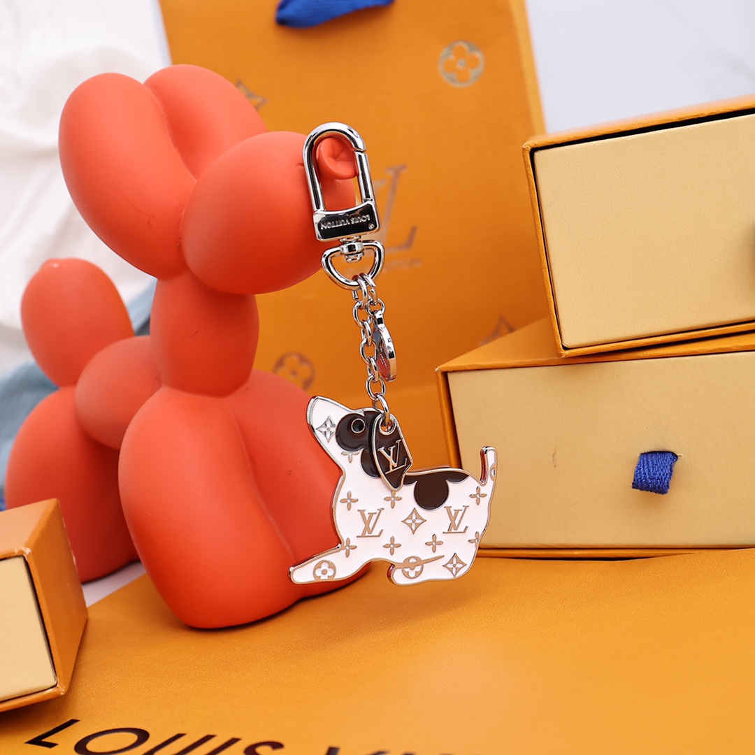Louis Vuitton LV Dog Key Holder & Bag Charm     M00747 - FashionPlug