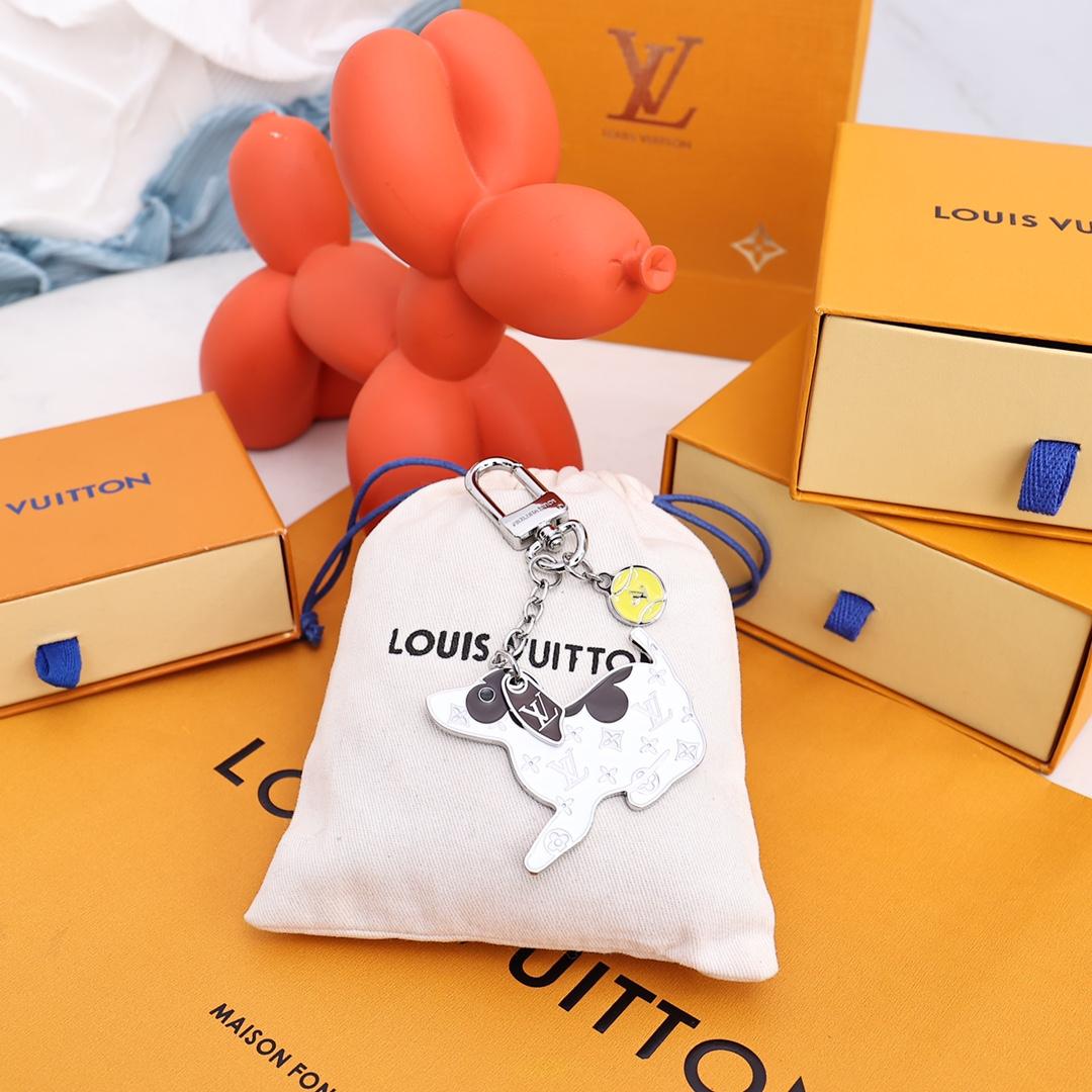Louis Vuitton LV Dog Key Holder & Bag Charm     M00747 - FashionPlug