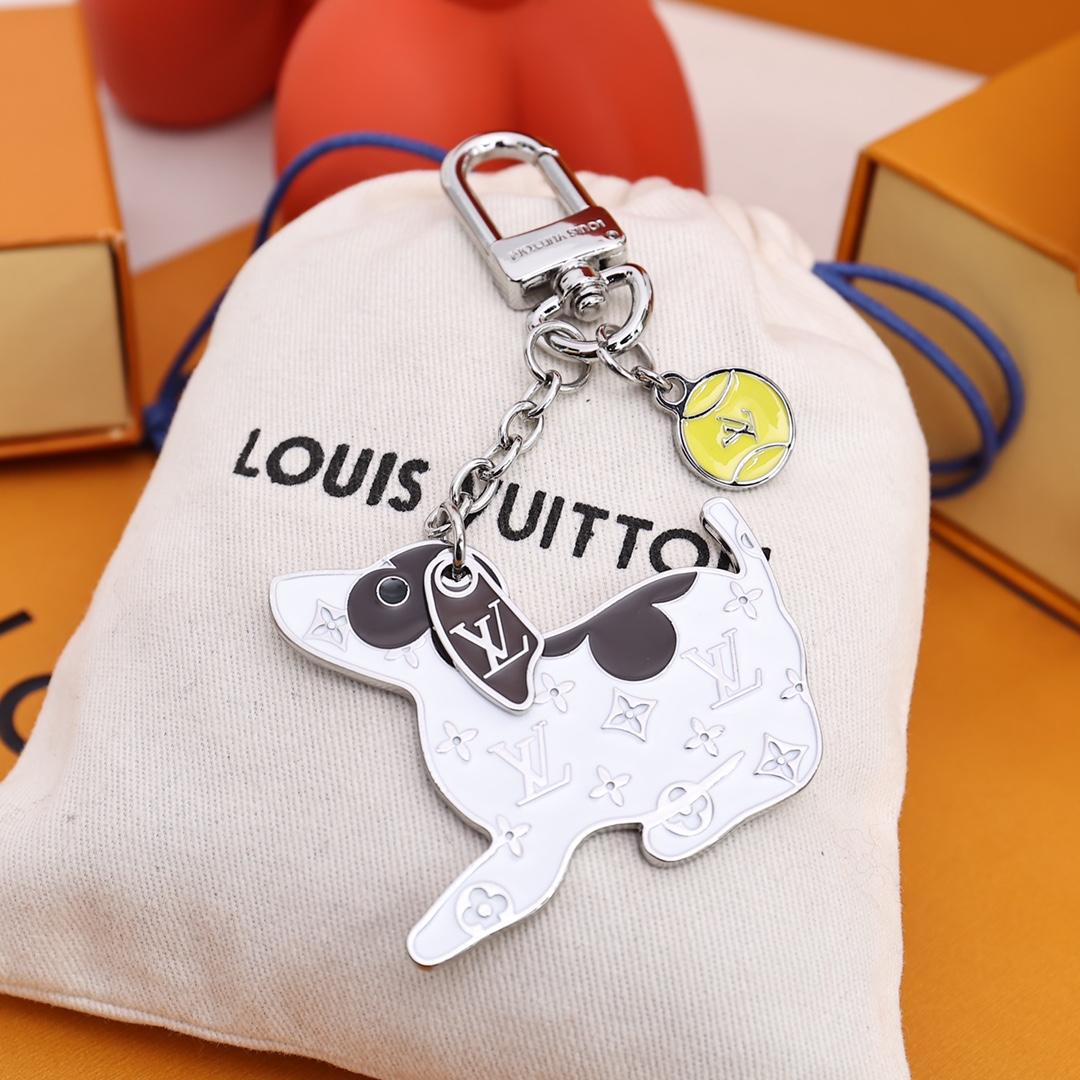 Louis Vuitton LV Dog Key Holder & Bag Charm     M00747 - FashionPlug
