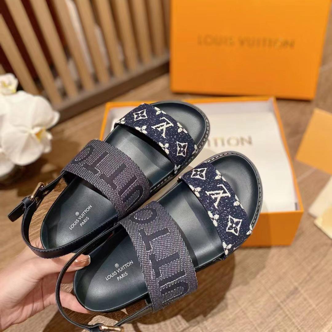 Louis Vuitton Paseo Flat Comfort Sandal      1A9RMV - FashionPlug