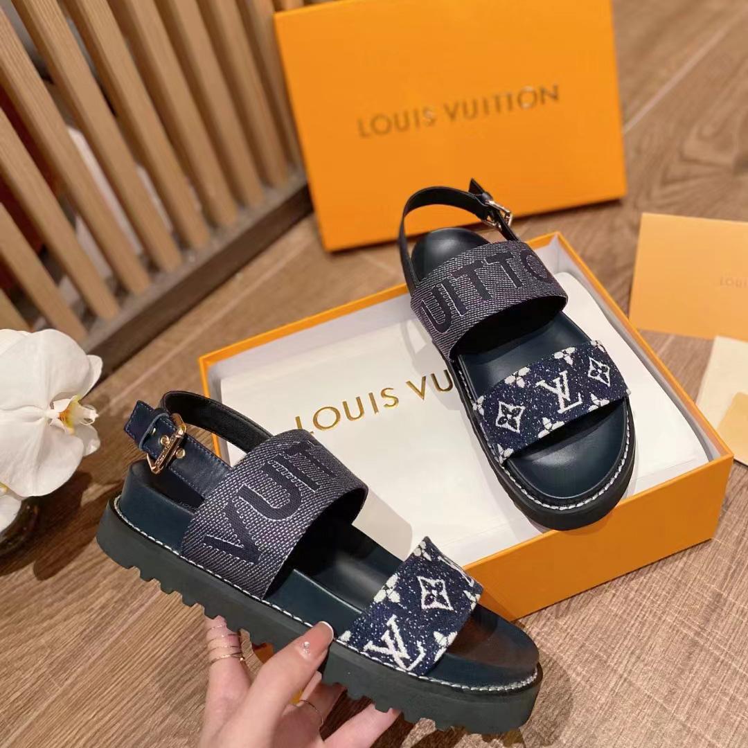 Louis Vuitton Paseo Flat Comfort Sandal      1A9RMV - FashionPlug