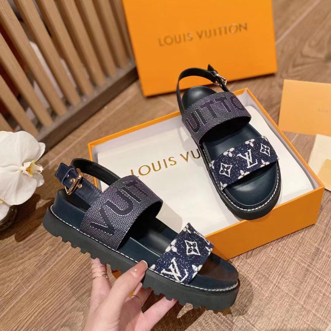 Louis Vuitton Paseo Flat Comfort Sandal      1A9RMV - FashionPlug
