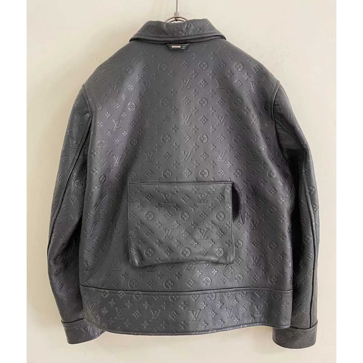 Louis Vuitton Monogram Embossed Utility Jacket    1A5ZTJ - FashionPlug