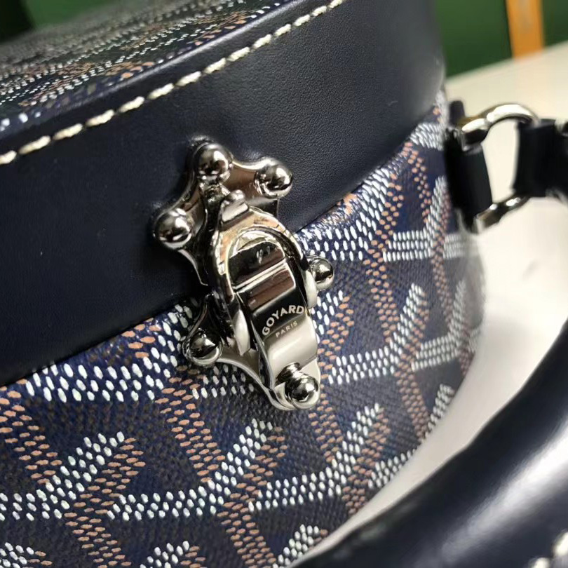 Goyard The Alto Hatbox Trunk Bag(18-16.5-7cm) - FashionPlug
