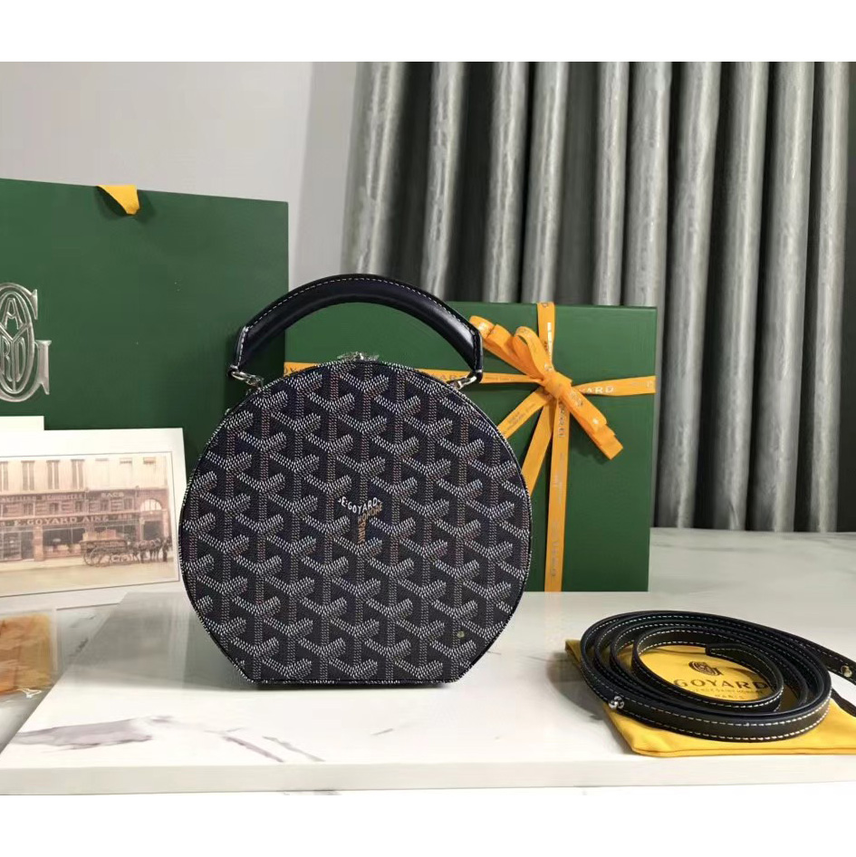 Goyard The Alto Hatbox Trunk Bag(18-16.5-7cm) - FashionPlug