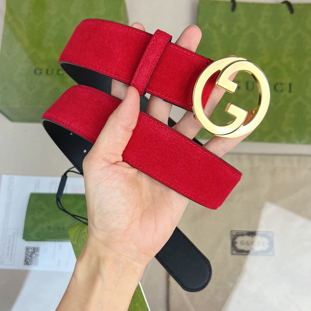 Gucci Blondie Belt  - FashionPlug