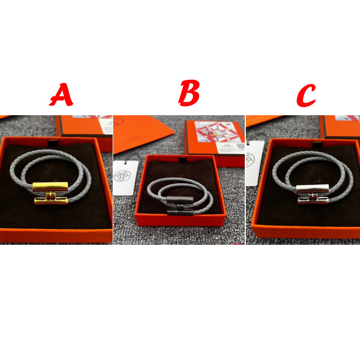 Hermes Tournis Tresse Bracelets - FashionPlug