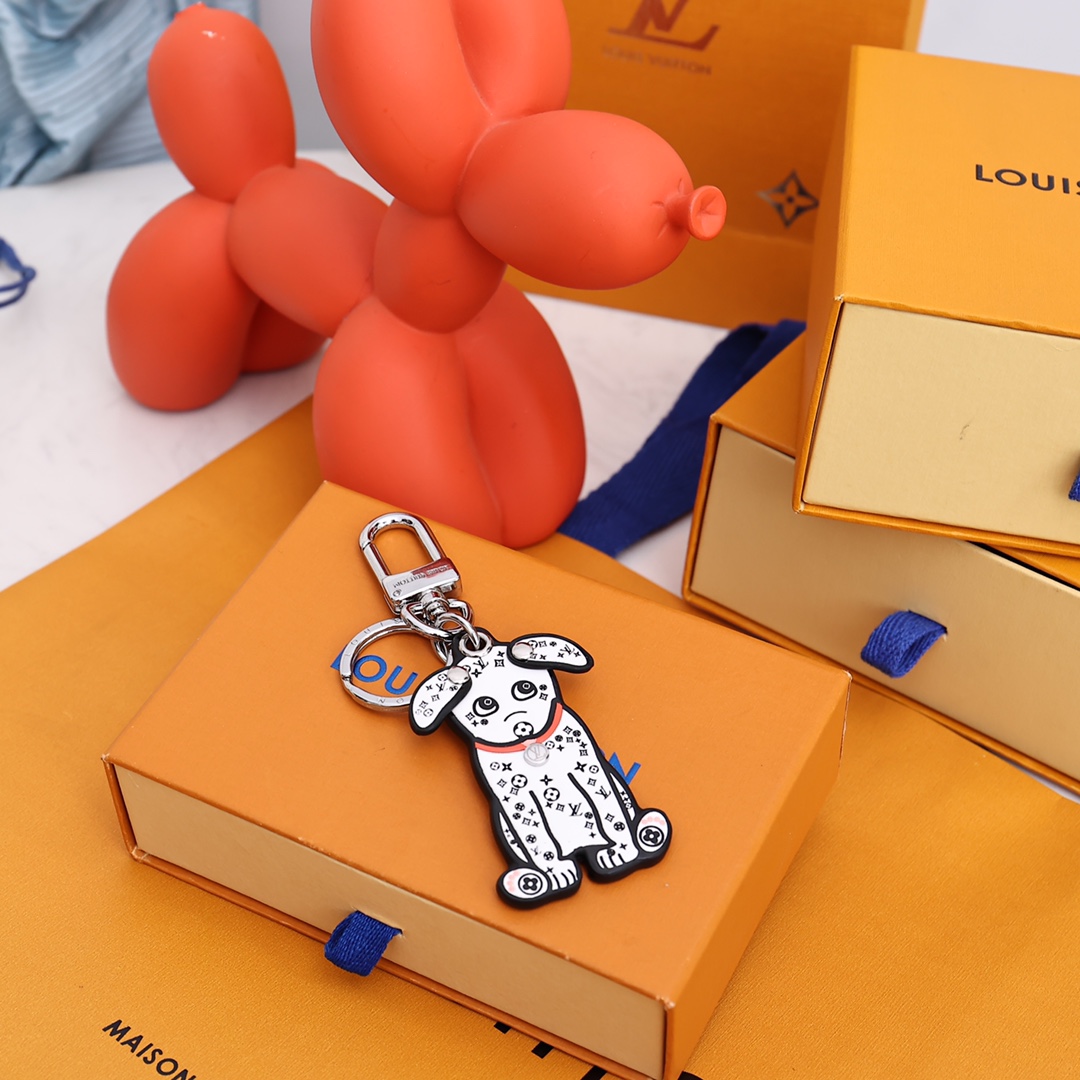 Louis Vuitton  LV Dalmata Key Holder & Bag Charm    M00746 - FashionPlug
