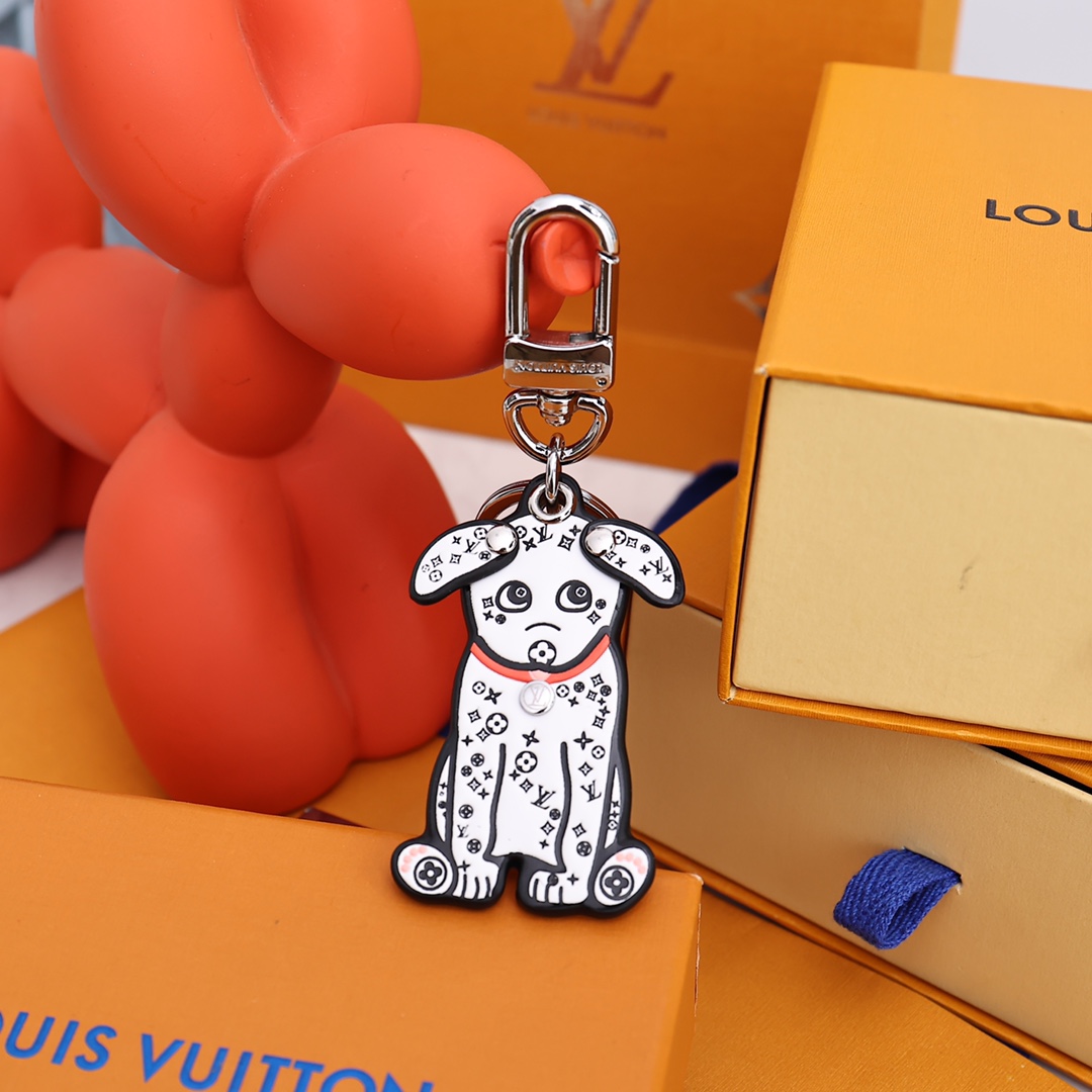 Louis Vuitton  LV Dalmata Key Holder & Bag Charm    M00746 - FashionPlug
