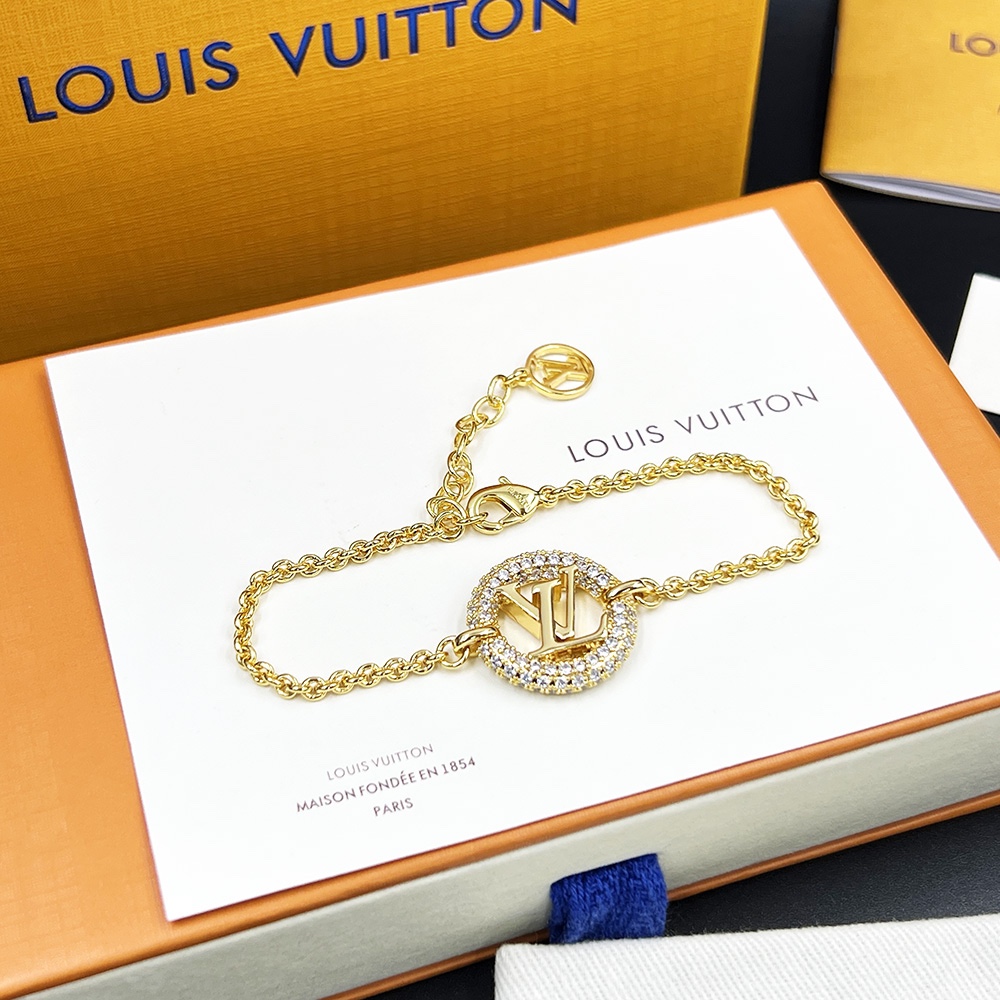 Louis Vuitton Louise By Night Bracelet    M00758 - FashionPlug