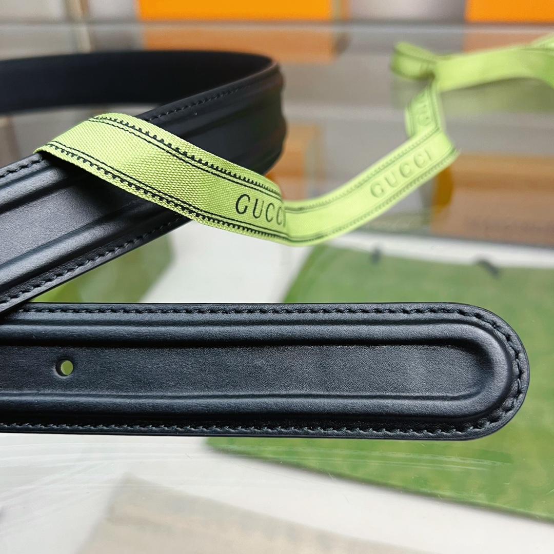 Gucci Belt With GG Buckle - FashionPlug