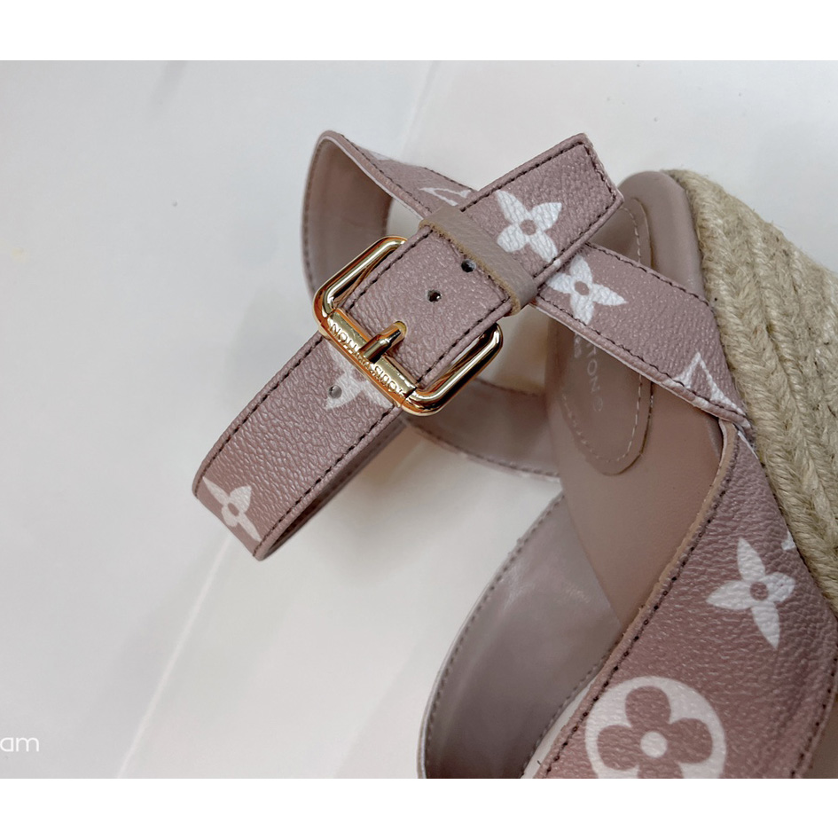 Louis Vuitton Starboard Wedge Sandal      1AA1G3 - FashionPlug