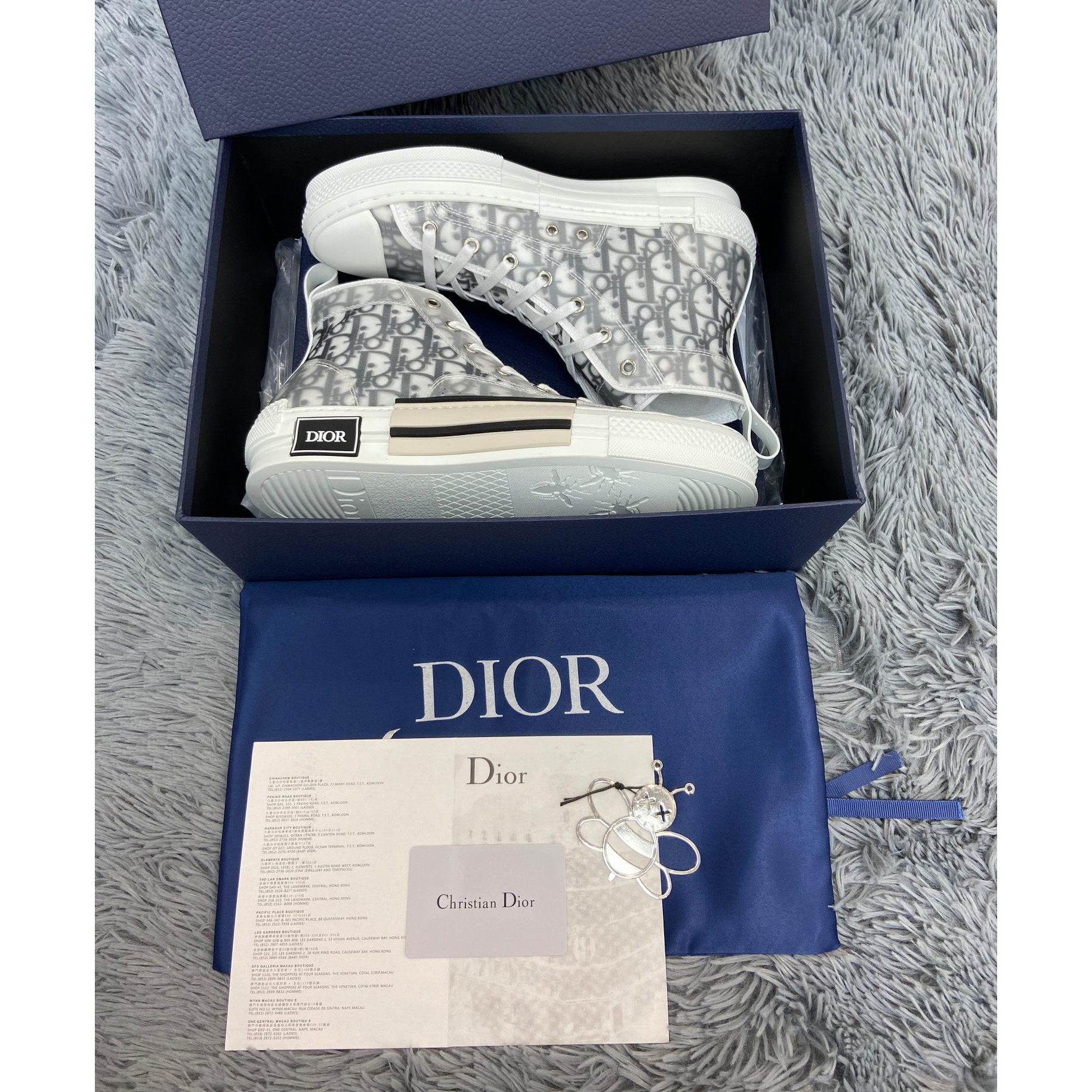 Dior B23 High-Top Sneaker - FashionPlug
