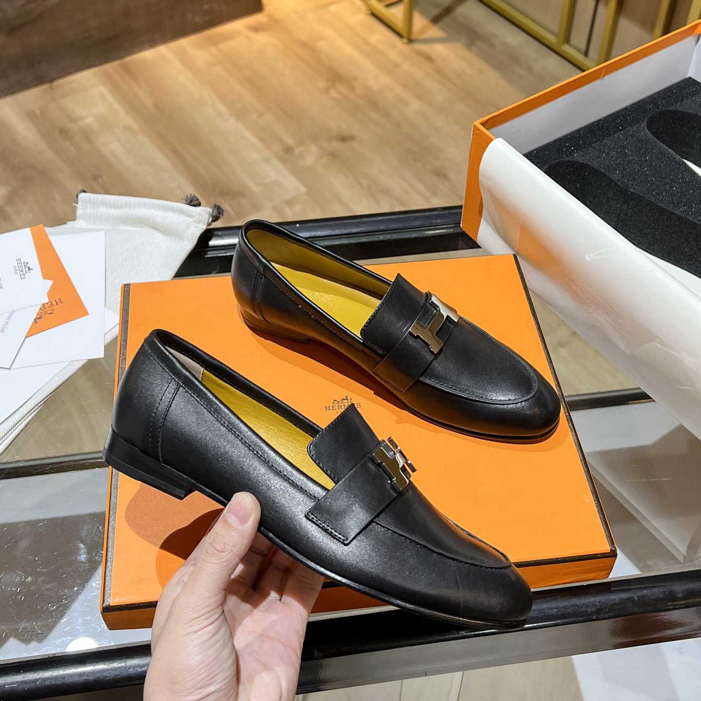 Hermes Paris Loafer - FashionPlug