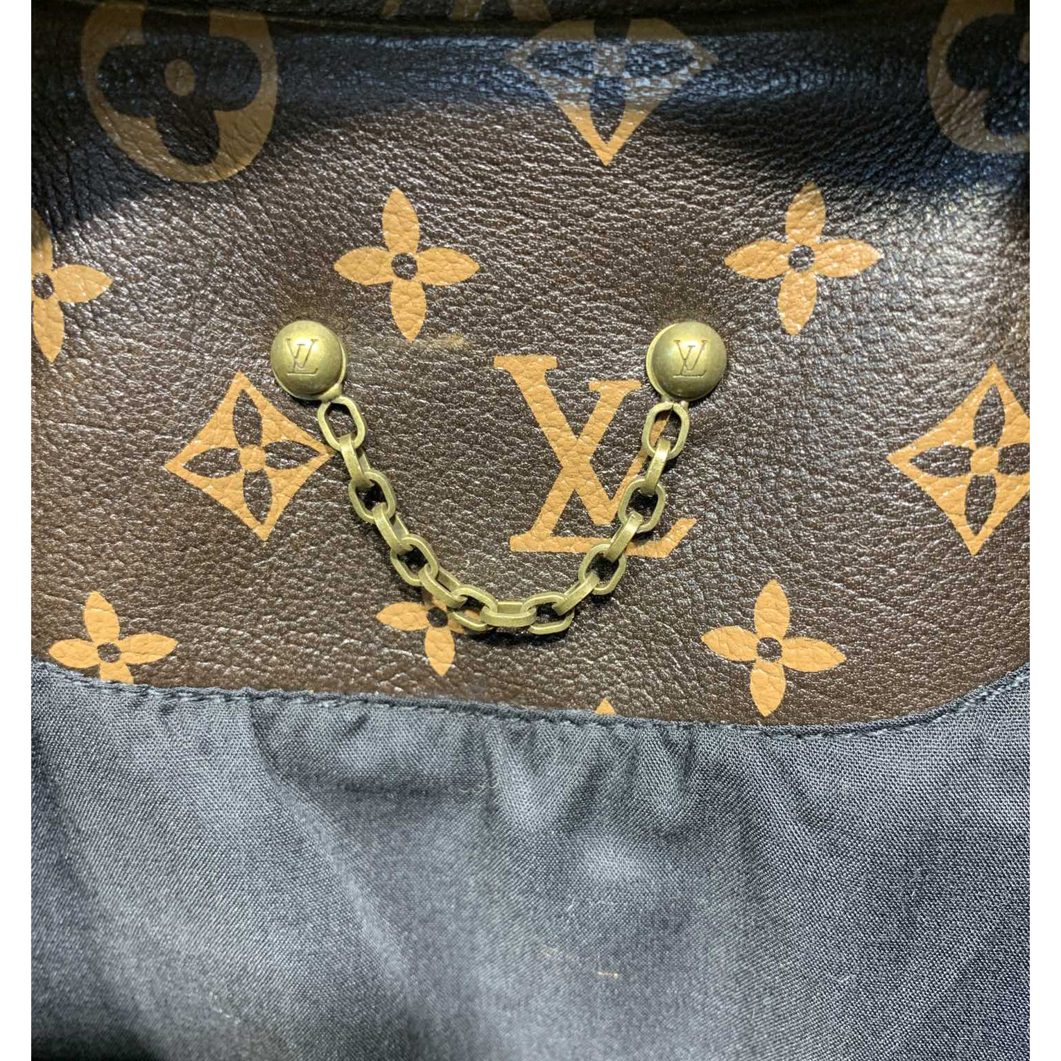 Louis Vuitton Monogram Embossed Utility Jacket - FashionPlug