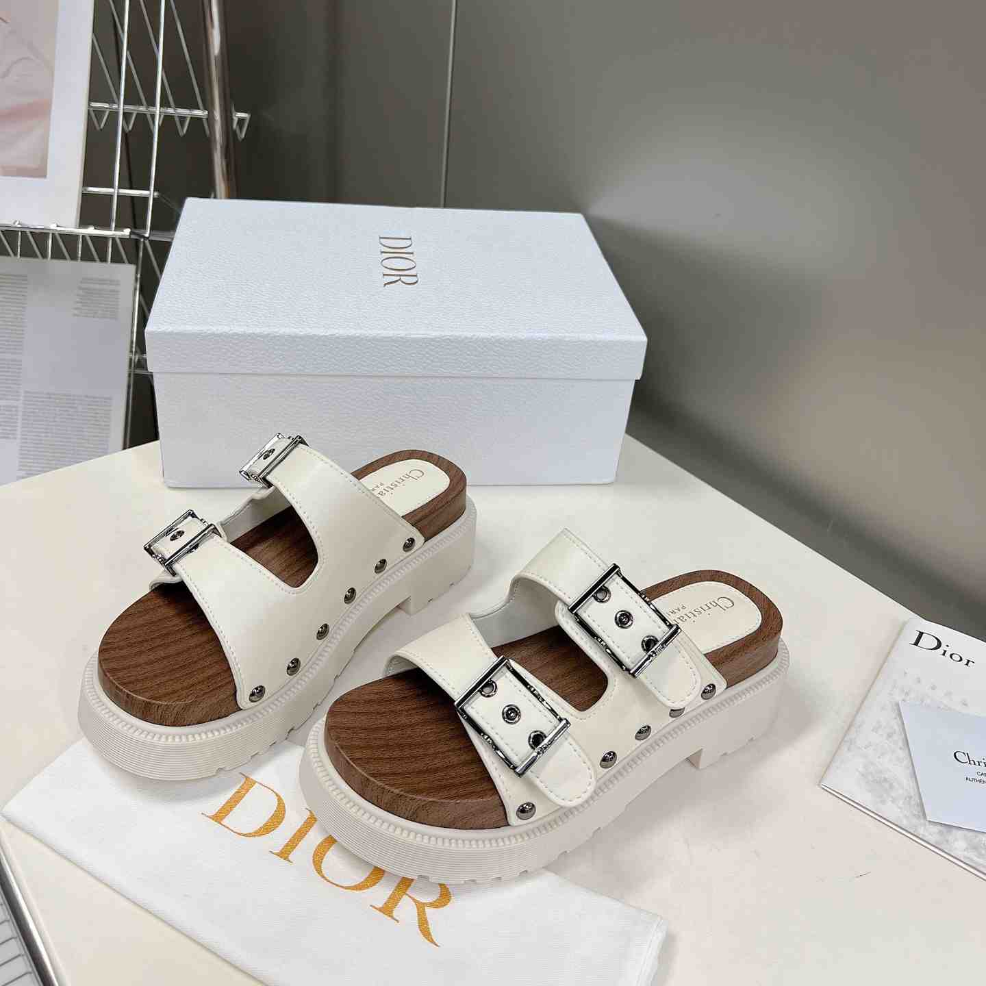 Dior Diorquake Strap Sandal - FashionPlug