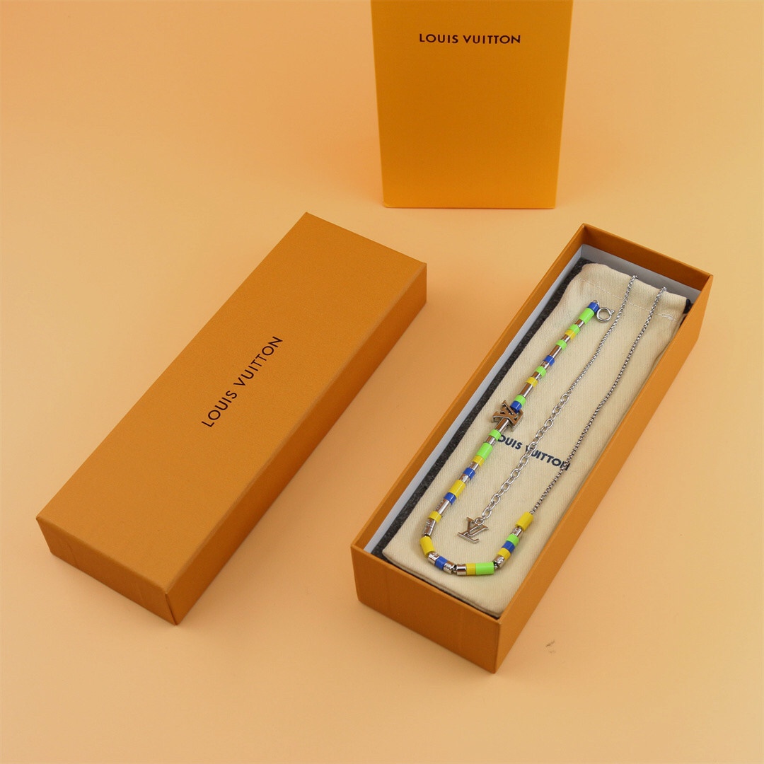 Louis Vuitton  LV Sunrise Necklace     M00651 - FashionPlug
