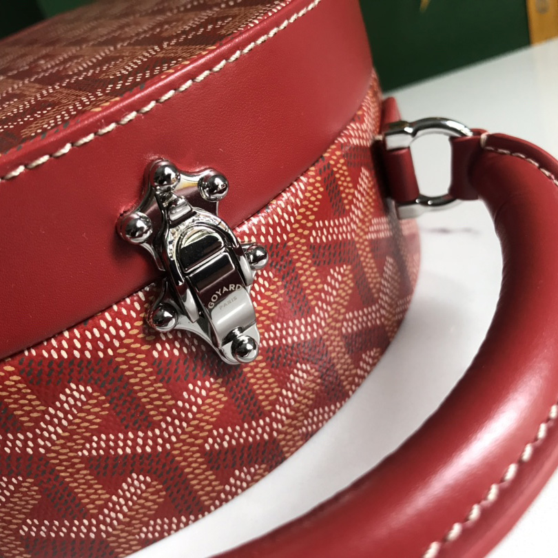 Goyard The Alto Hatbox Trunk Bag(18-16.5-7cm) - FashionPlug