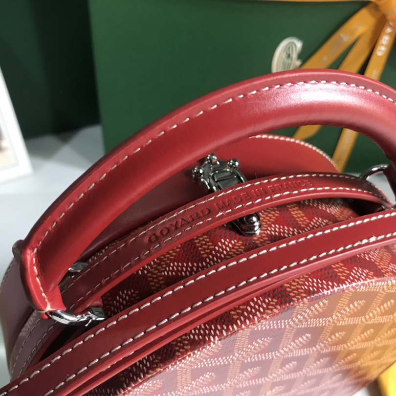 Goyard The Alto Hatbox Trunk Bag(18-16.5-7cm) - FashionPlug