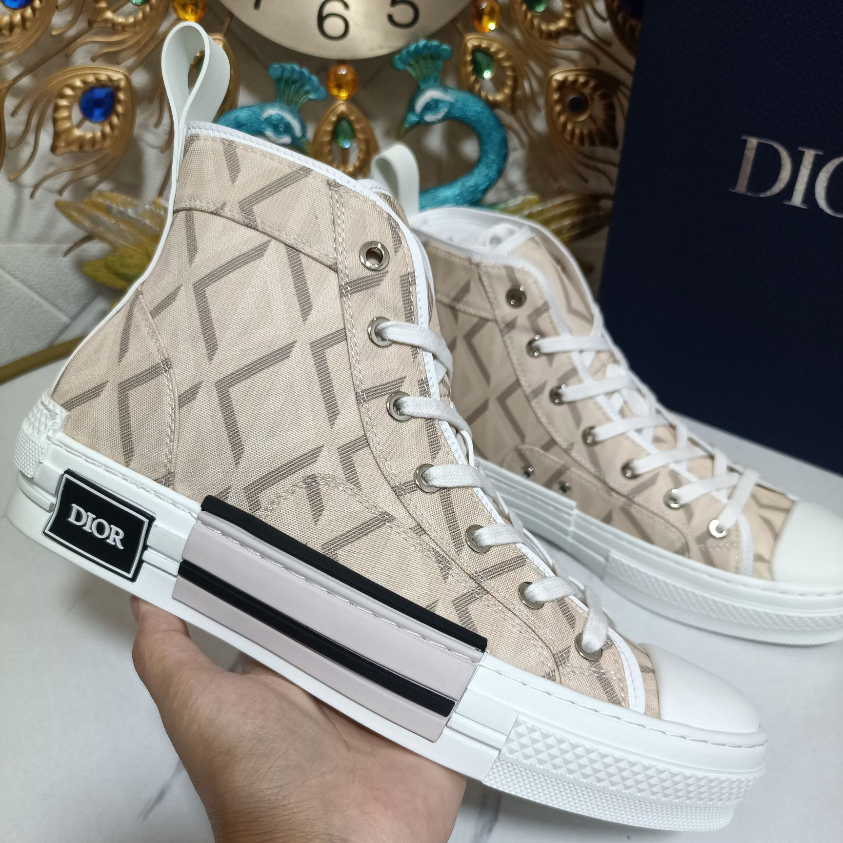 Dior B23 High-Top Sneaker - FashionPlug