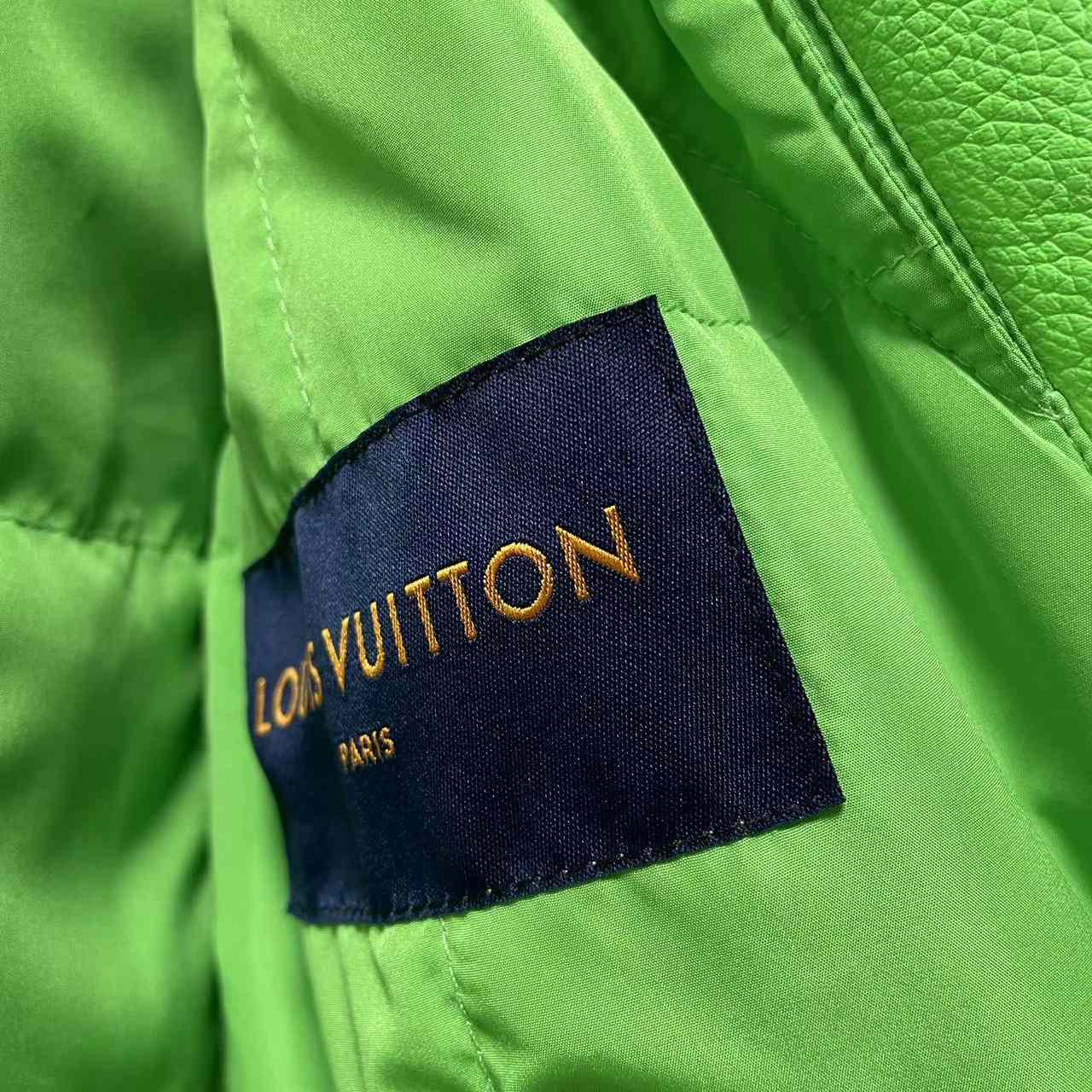Louis Vuitton Fluo Gradient Leather Bomber    1A9UJ4 - FashionPlug