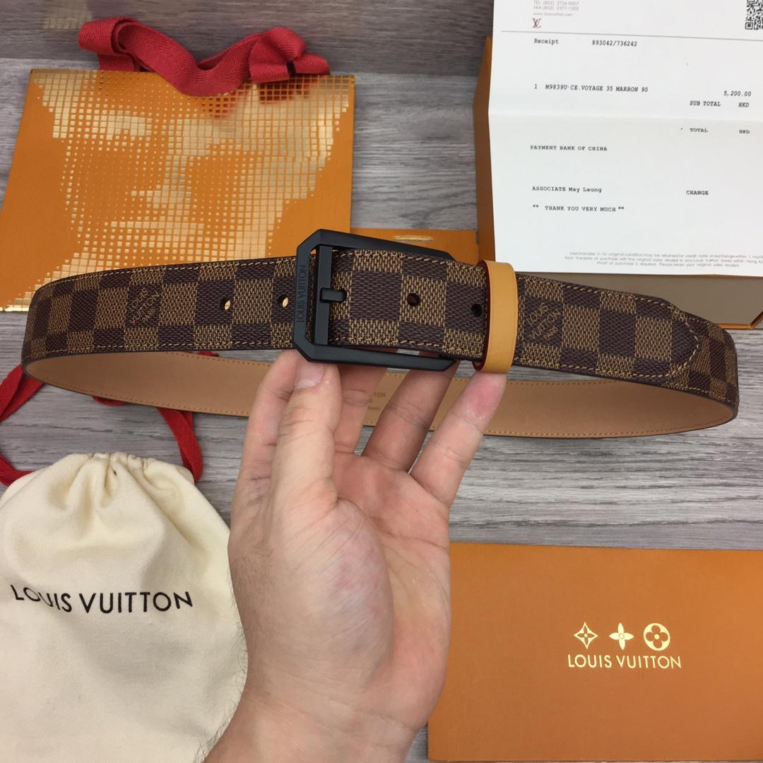 Louis Vuitton 35MM Belt - FashionPlug