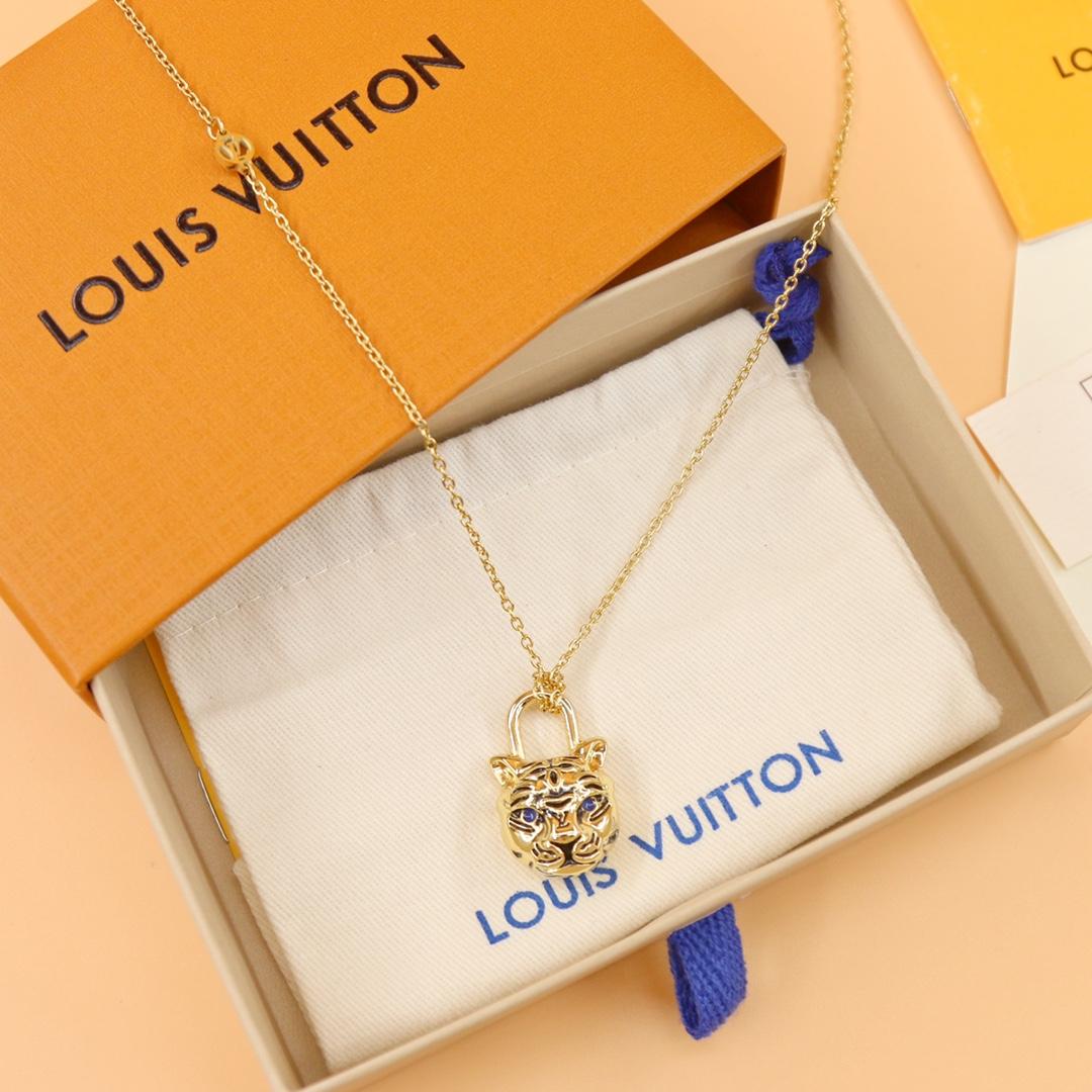 Louis Vuitton My LV Tiger Necklace     M00595 - FashionPlug
