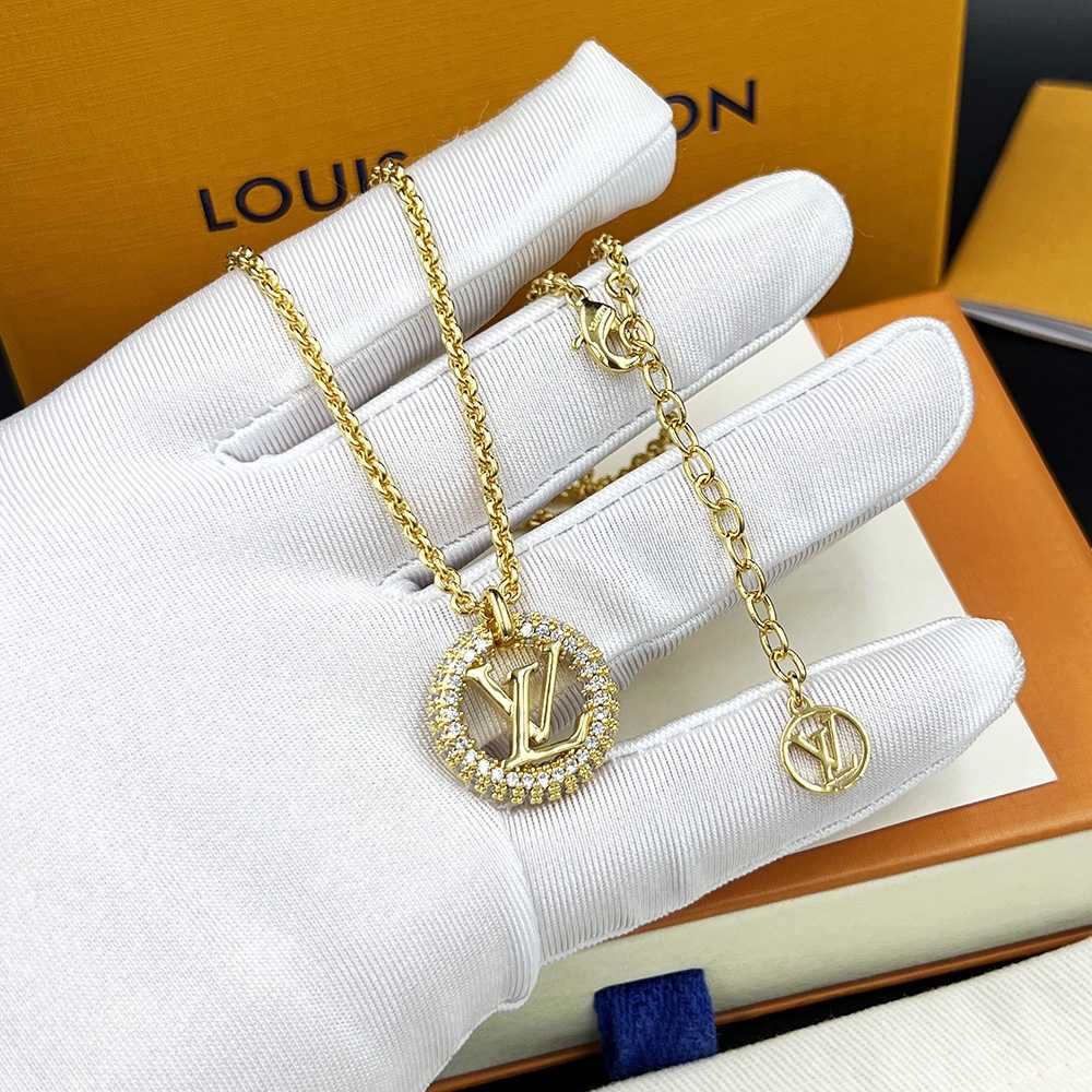 Louis Vuitton Louise By Night Necklace     M00759 - FashionPlug