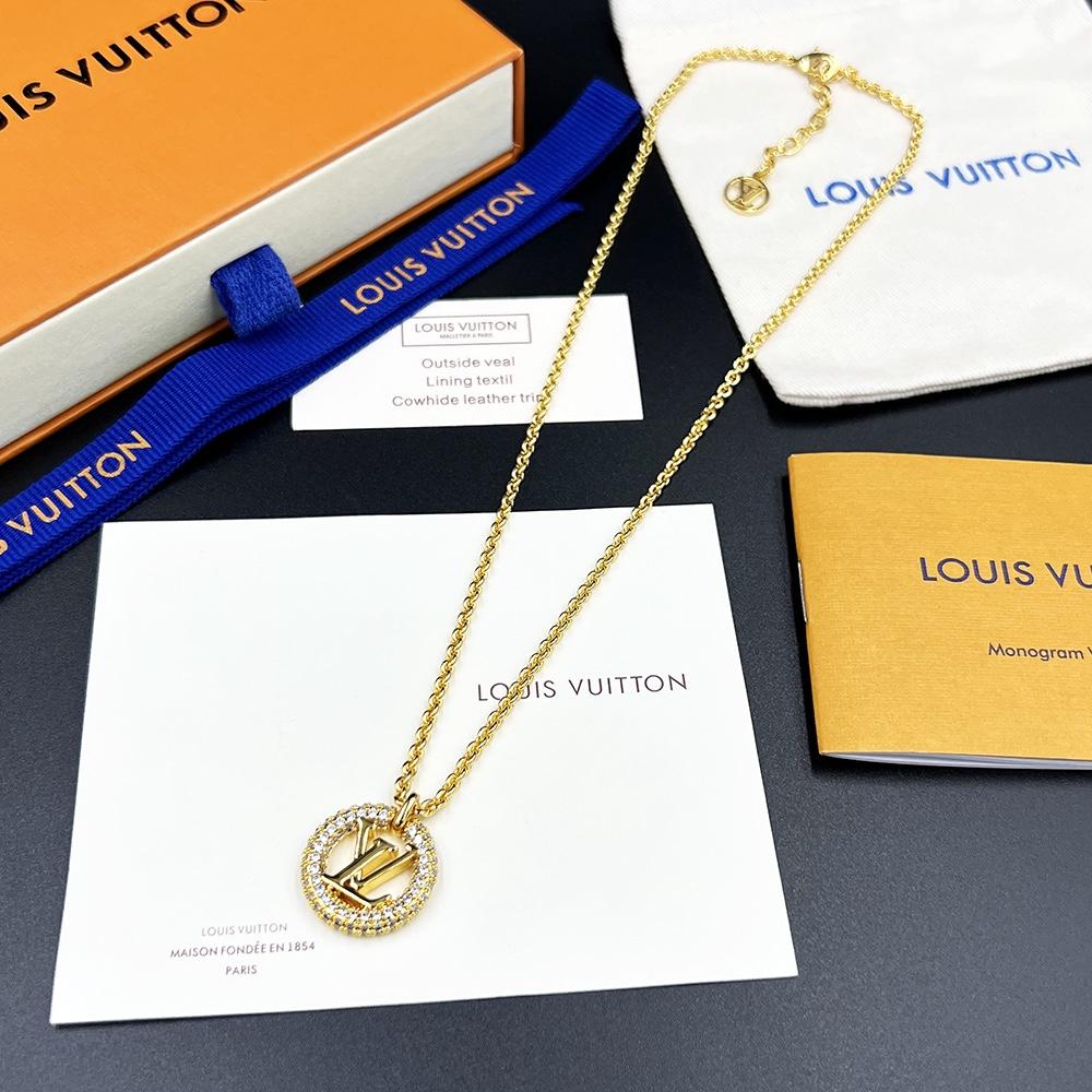 Louis Vuitton Louise By Night Necklace     M00759 - FashionPlug