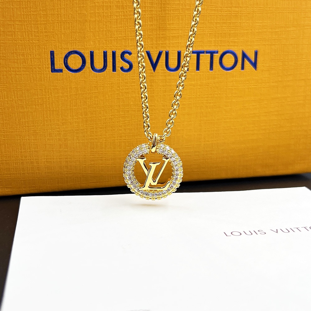 Louis Vuitton Louise By Night Necklace     M00759 - FashionPlug