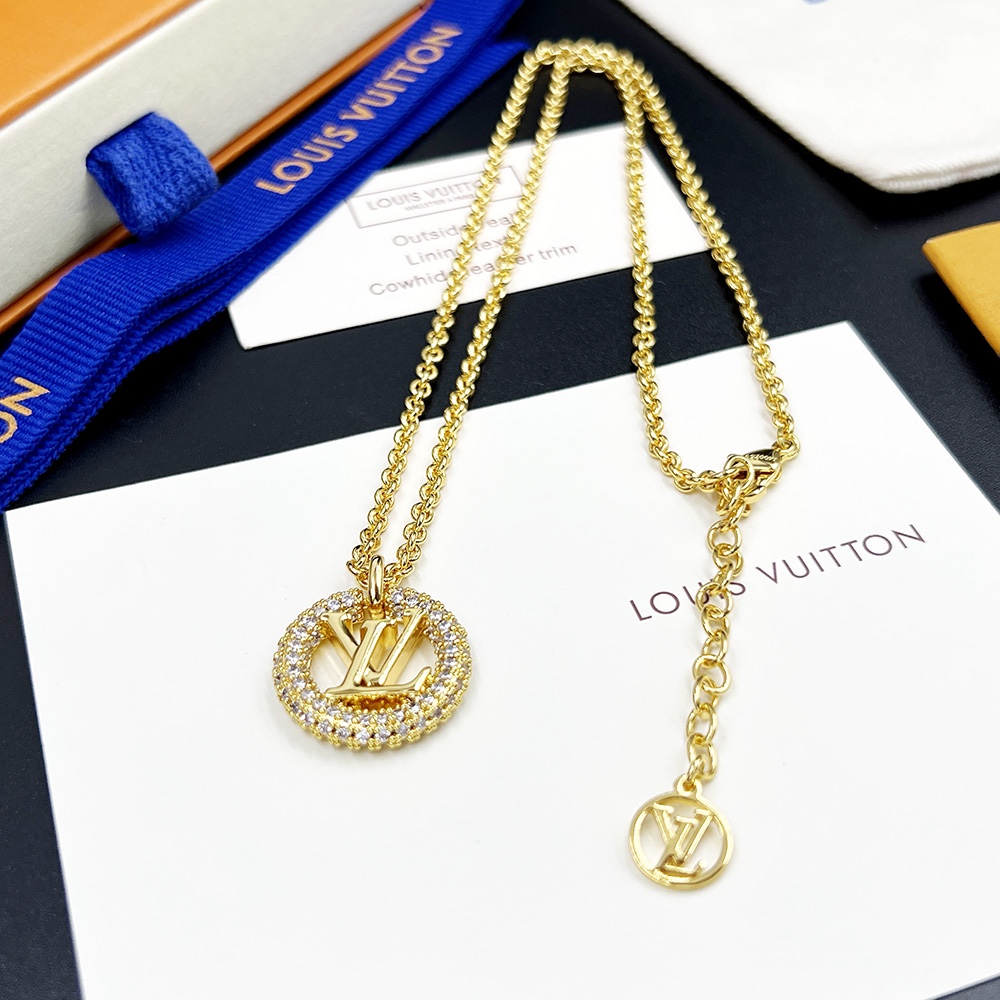 Louis Vuitton Louise By Night Necklace     M00759 - FashionPlug