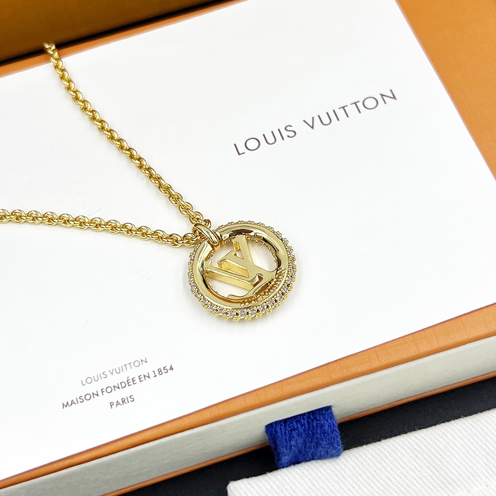 Louis Vuitton Louise By Night Necklace     M00759 - FashionPlug
