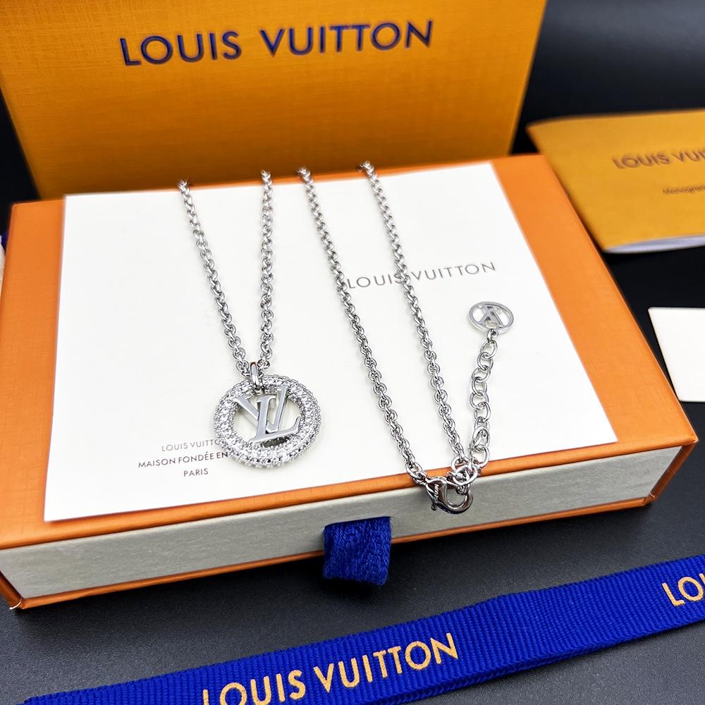 Louis Vuitton Louise By Night Necklace     M00759 - FashionPlug