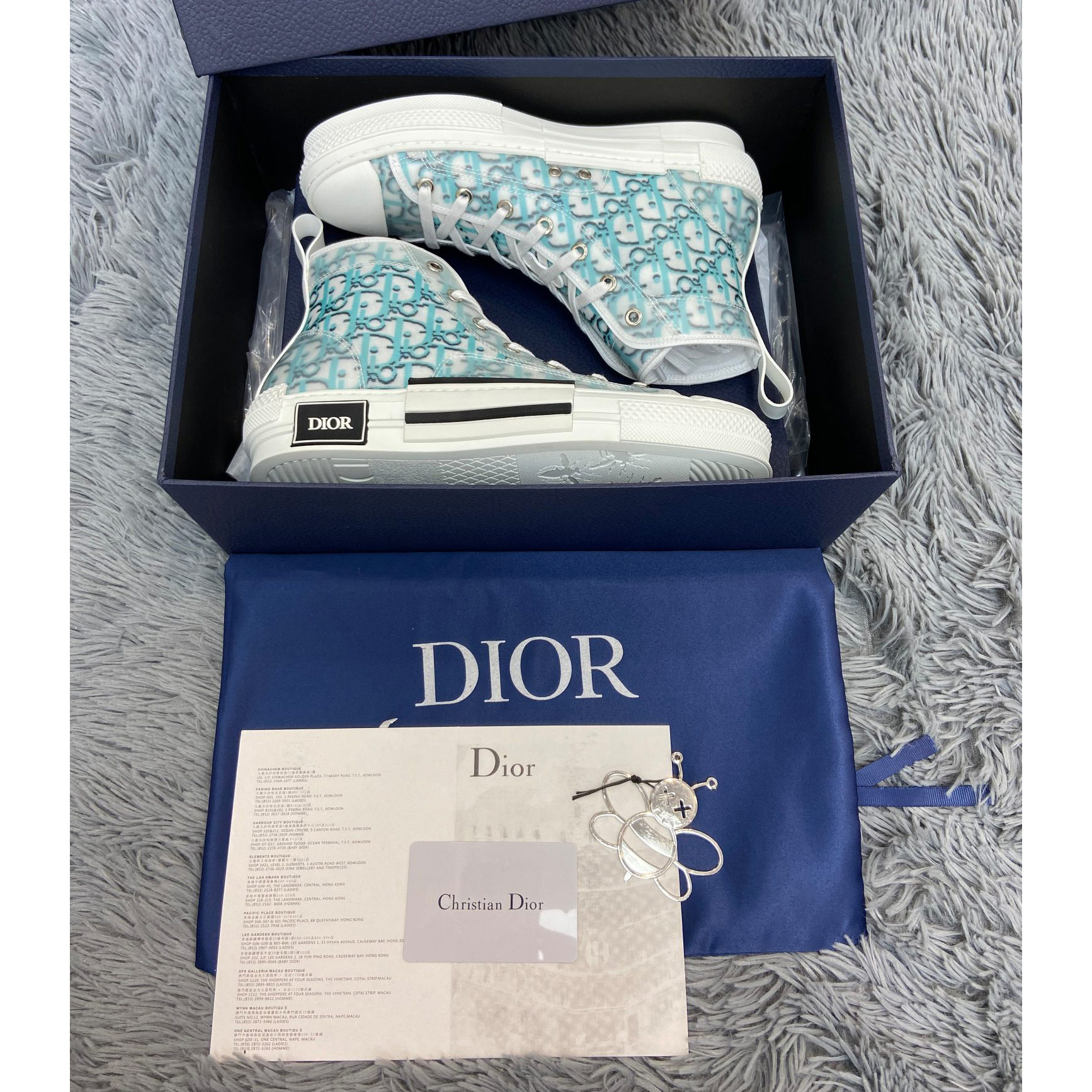 Dior B23 High-Top Sneaker - FashionPlug