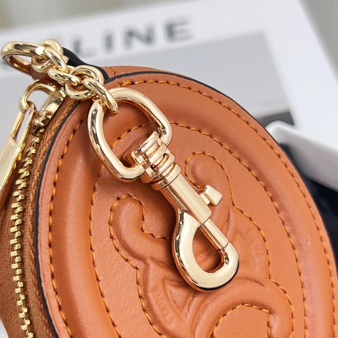 Celine Purse With Hook Cuir Triomphe In Smooth Calfskin  - FashionPlug