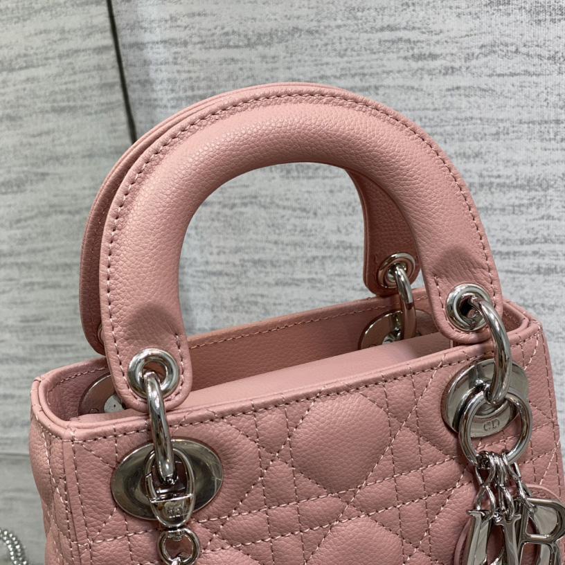 Dior Mini Lady Dior Bag   17cm - FashionPlug