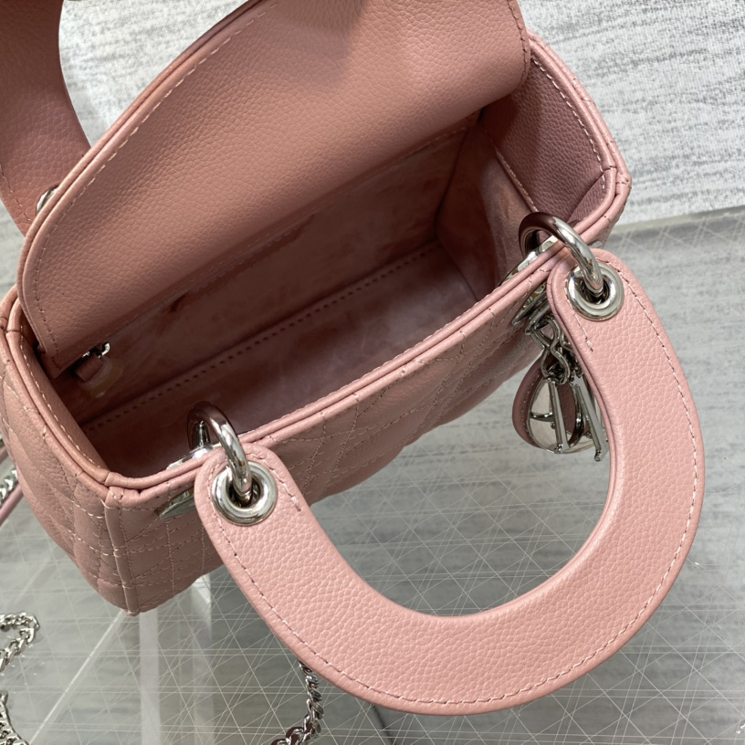 Dior Mini Lady Dior Bag   17cm - FashionPlug