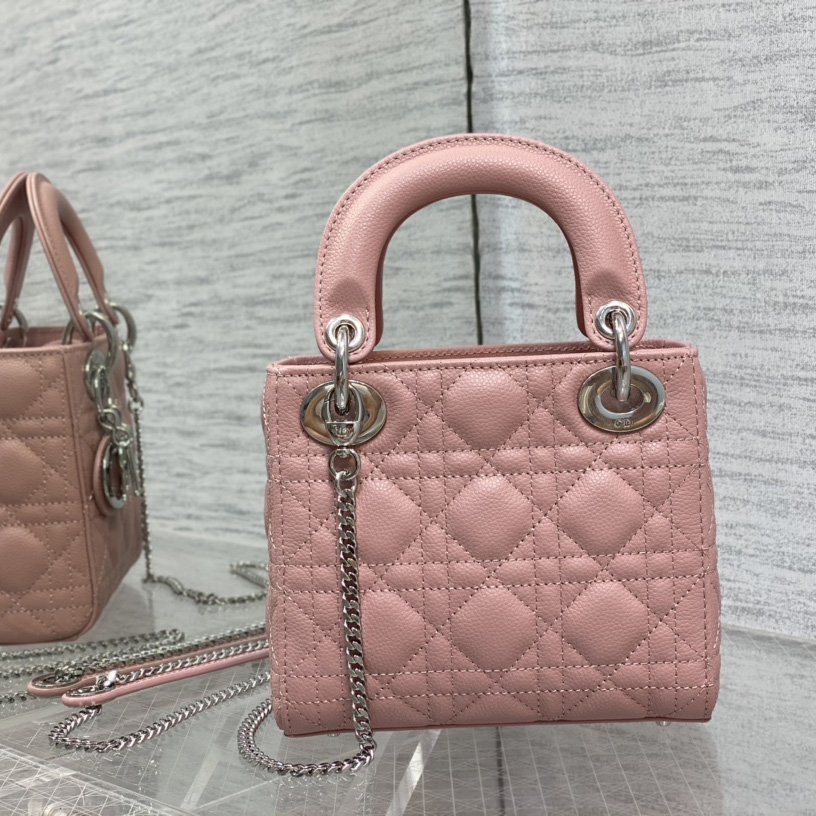 Dior Mini Lady Dior Bag   17cm - FashionPlug