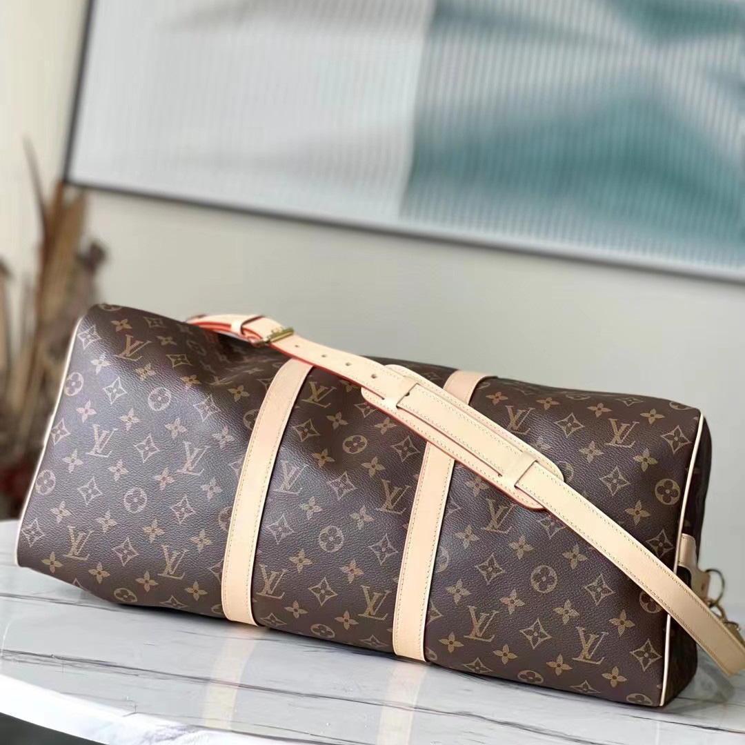 Louis Vuitton Keepall Bandoulière 50 (50-29-23)   M41416 - FashionPlug